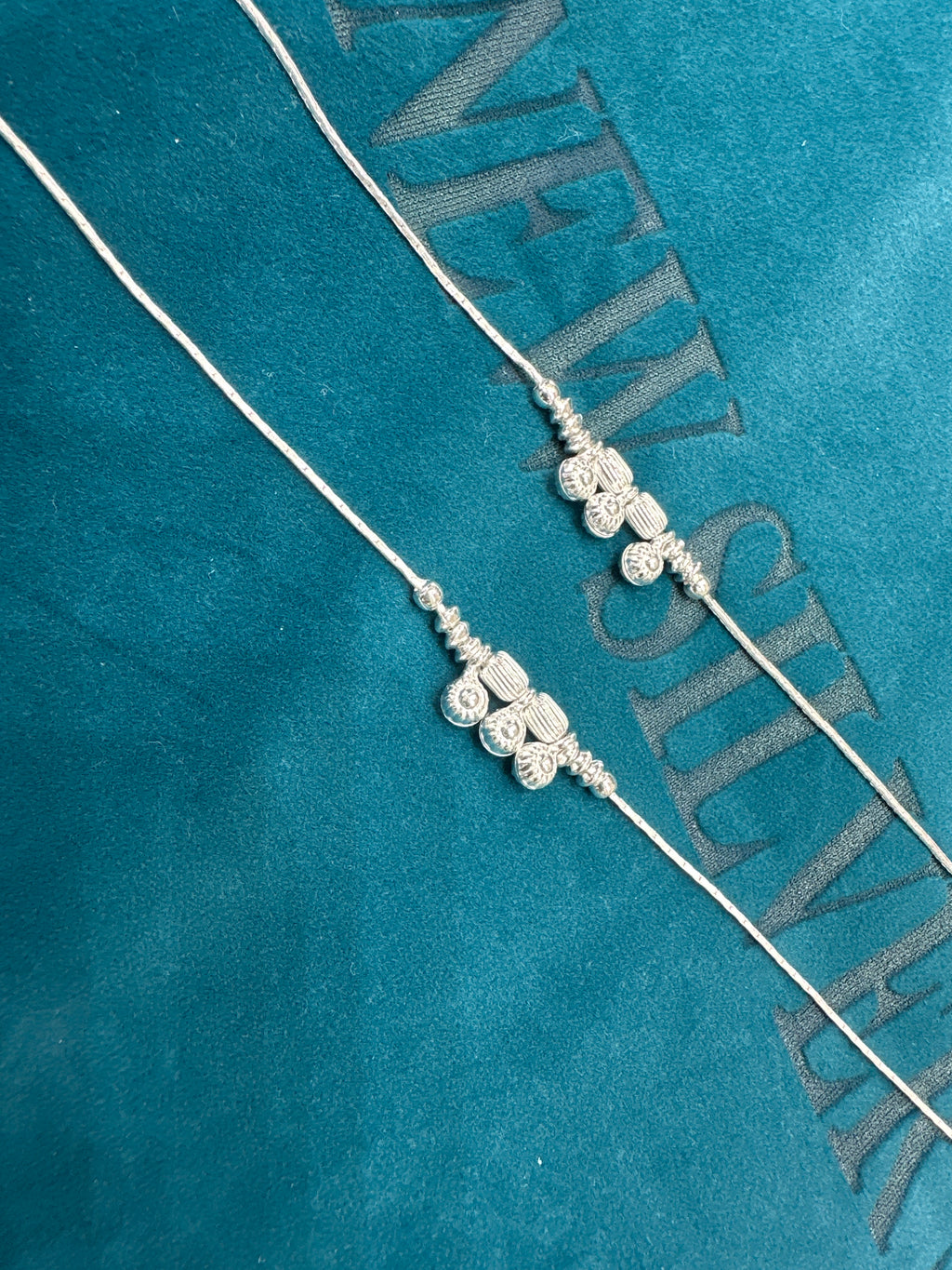 Women’s Fancy/Traditional Silver Anklet