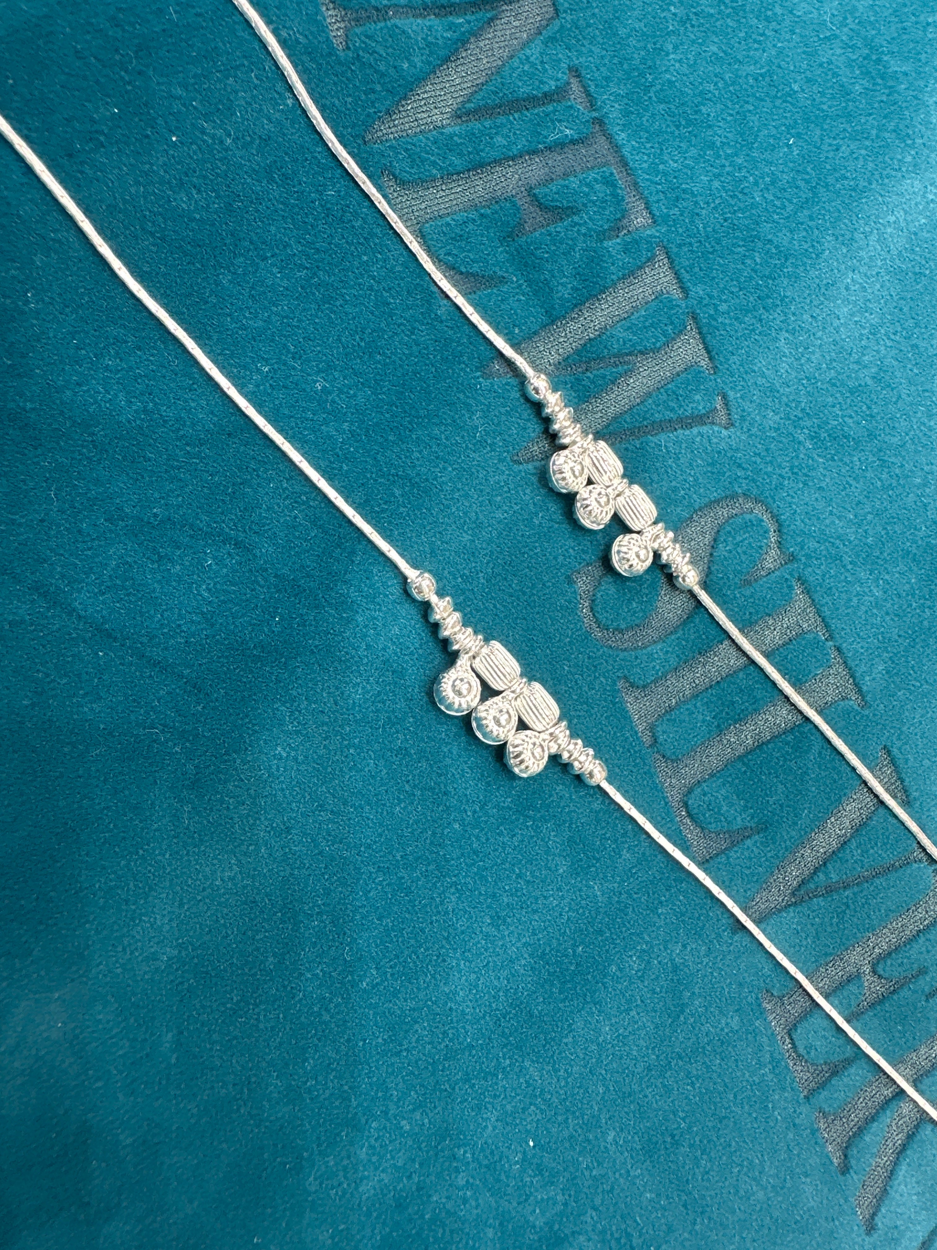 Women’s Fancy/Traditional Silver Anklet