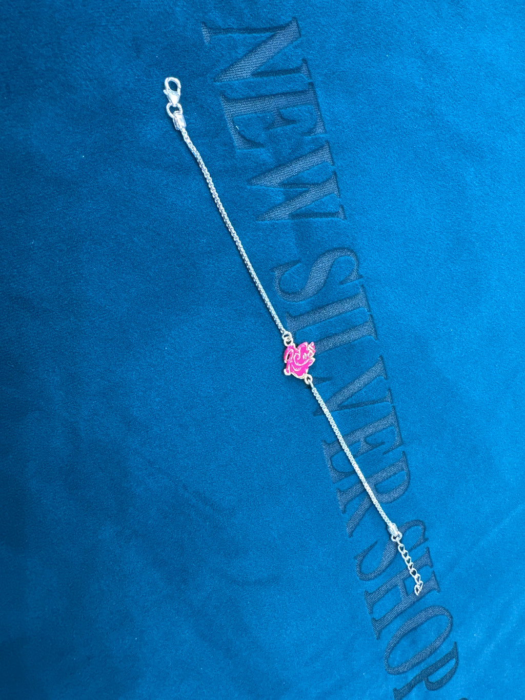 Silver Fancy Rakhi