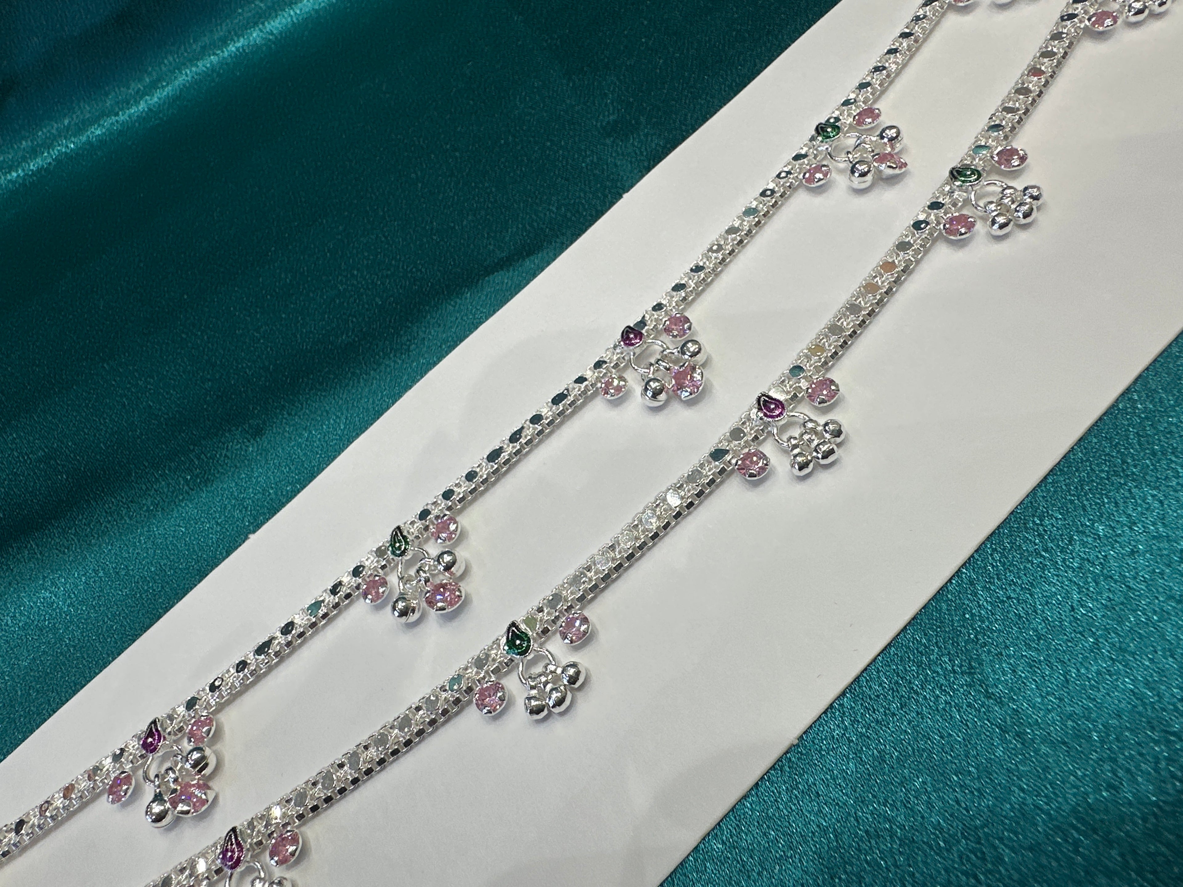 Women’s Fancy/Traditional Silver Anklet