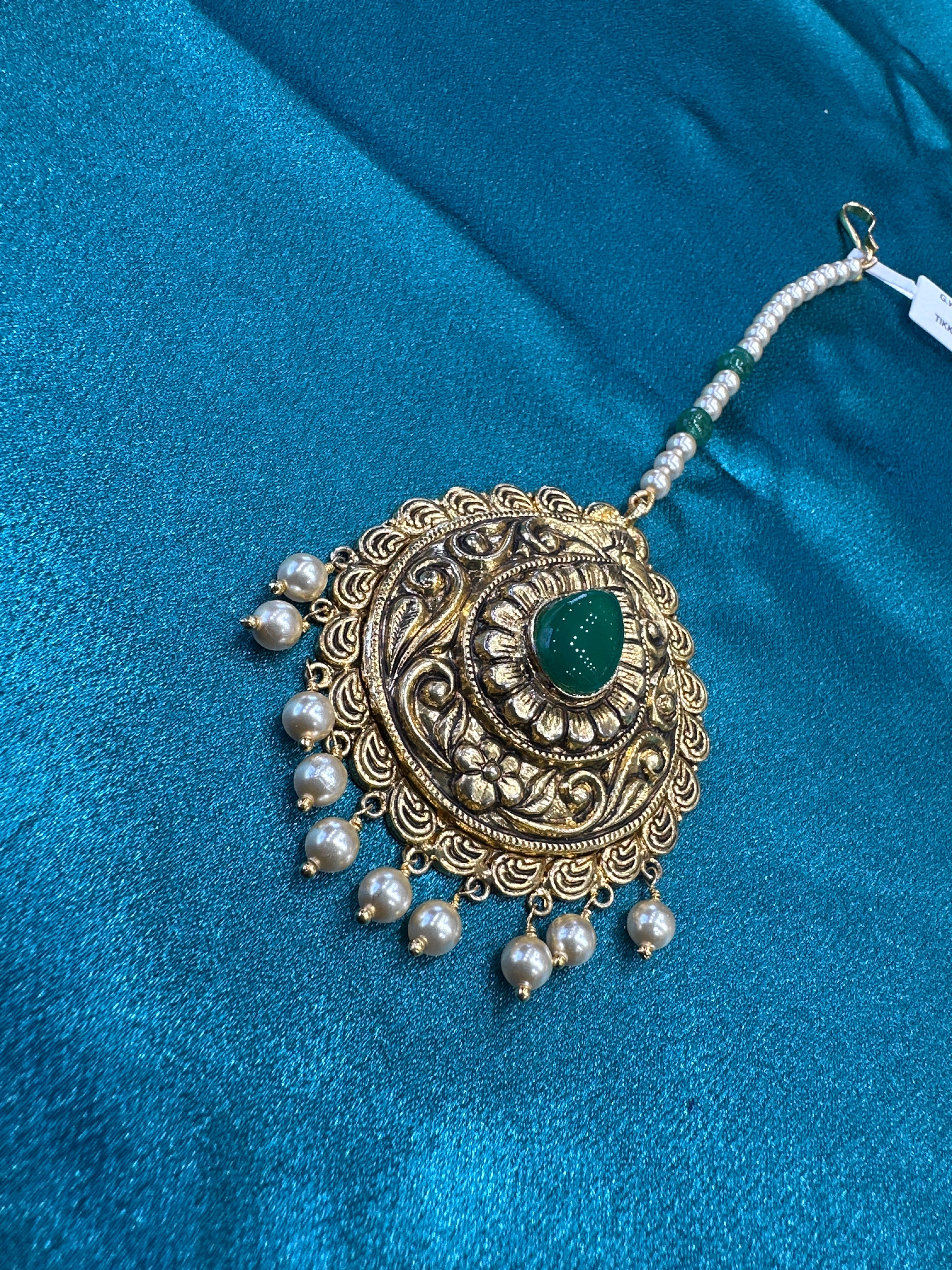Silver Tikka with Gold plating