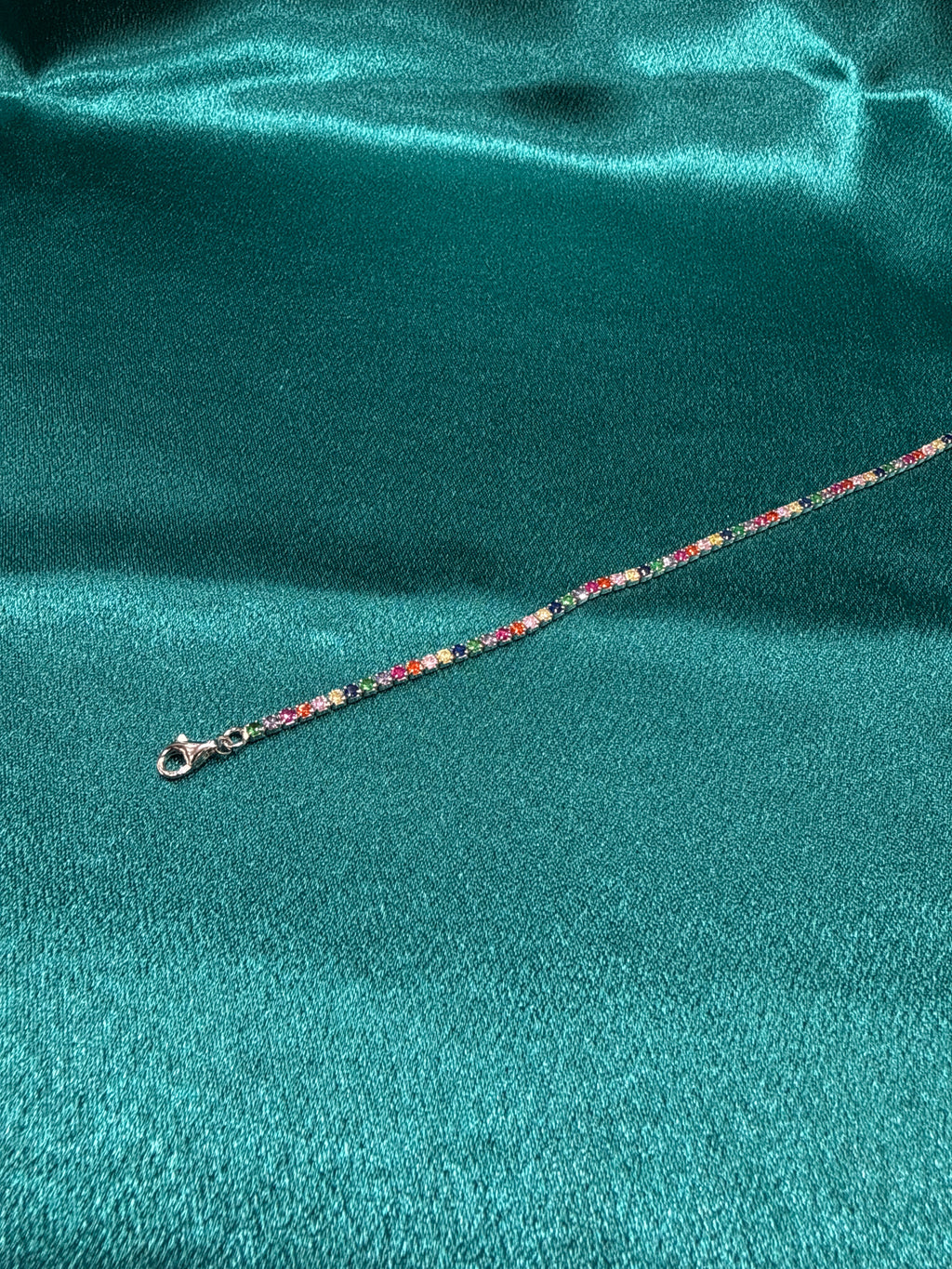 Women’s Fancy Silver 925 Tennis Bracelet (2mm)