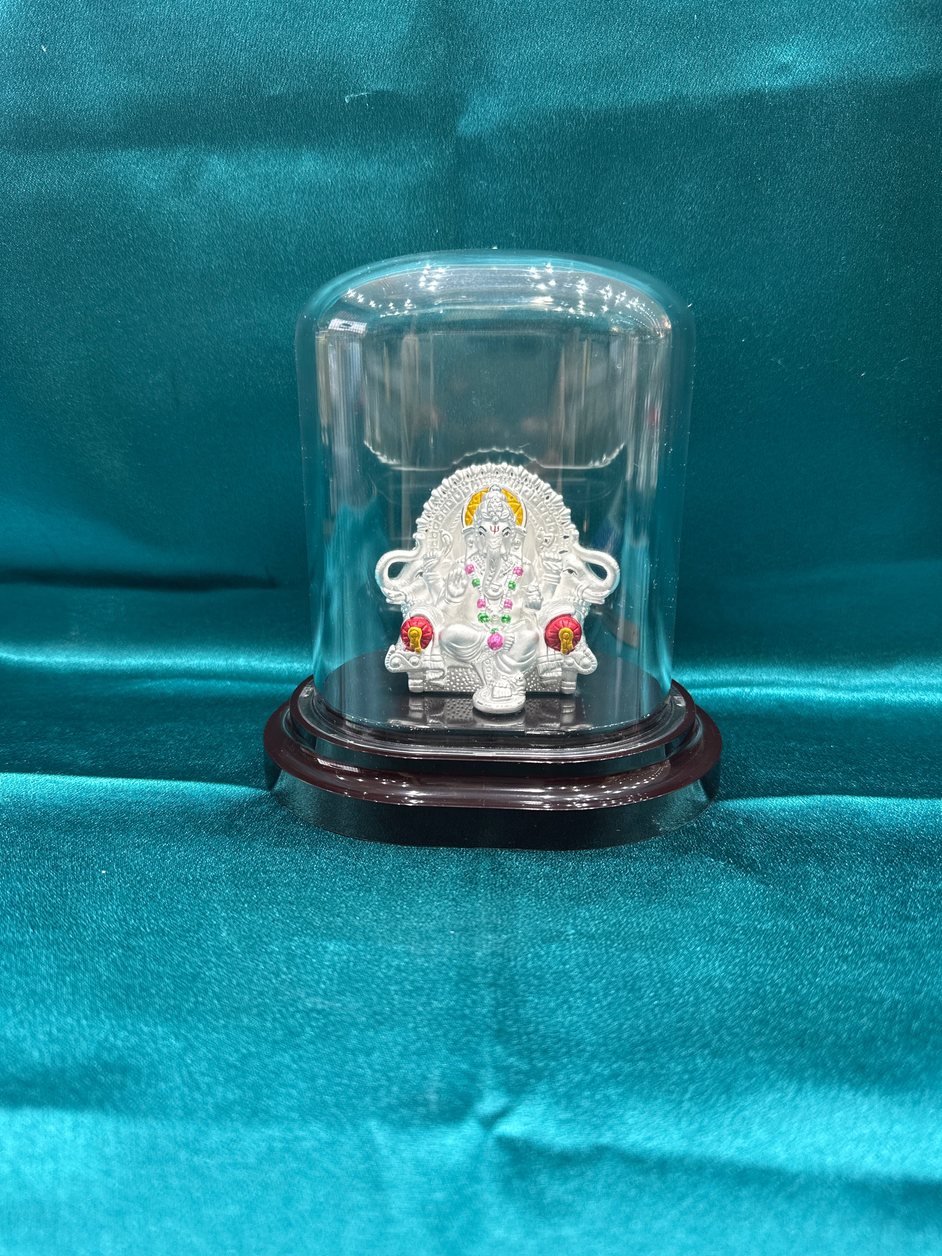 Pure Silver Ganesh Ji Idol (Murti)