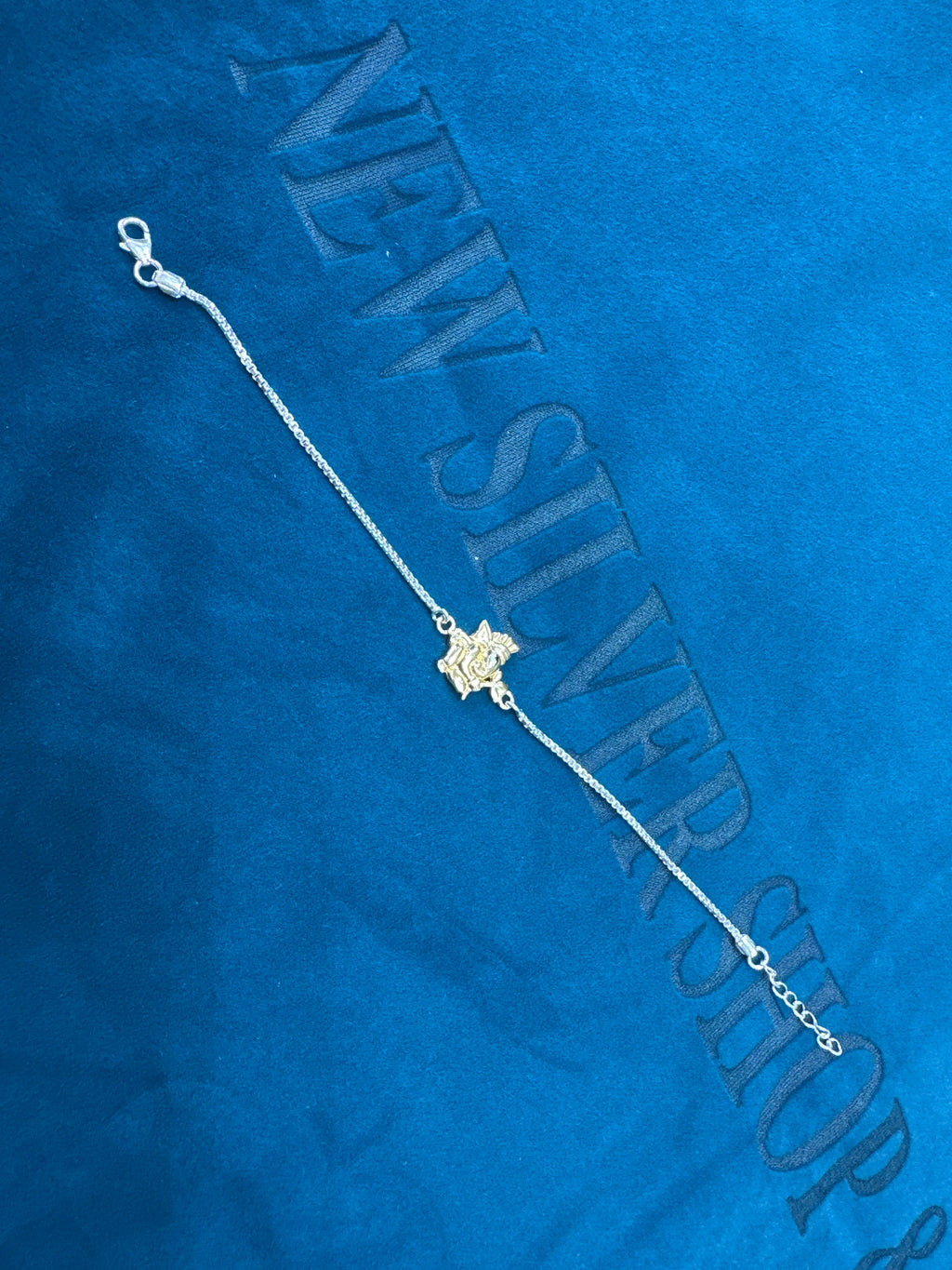 Silver Fancy Rakhi