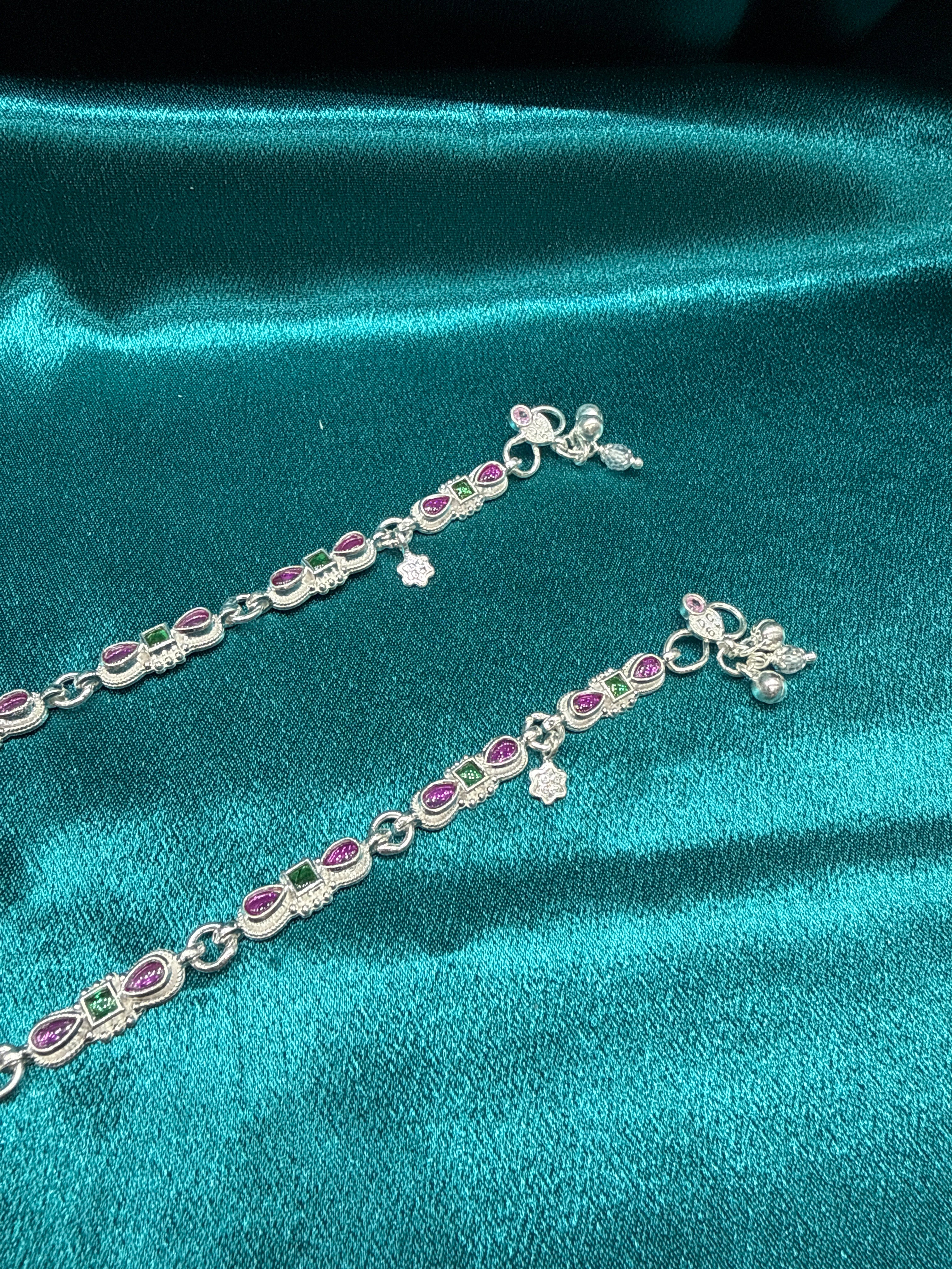 Women’s Fancy/Traditional Silver Anklet