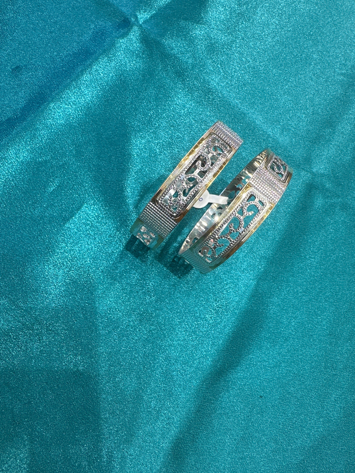 Designer Silver Bangles