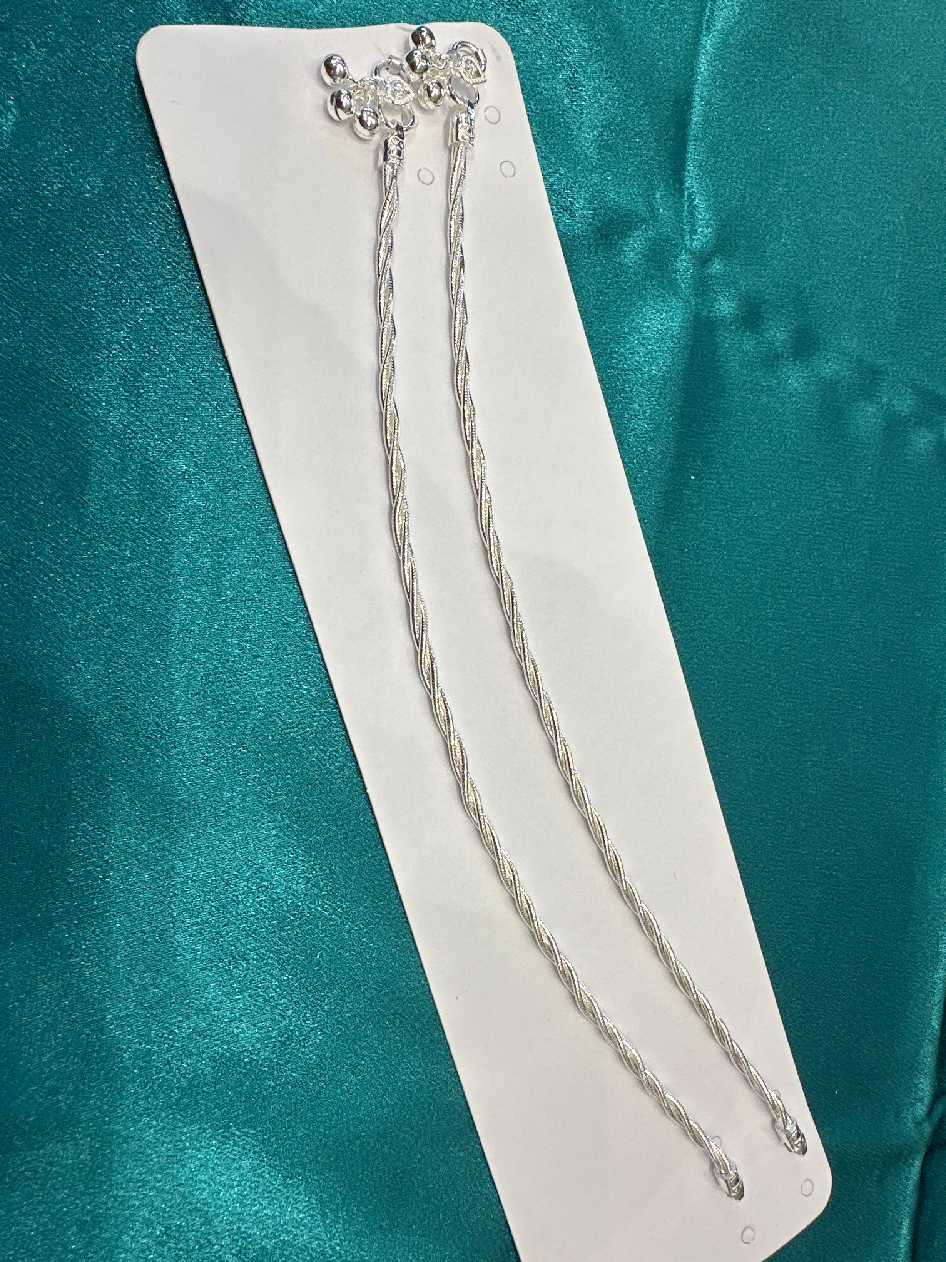 Women’s Fancy/Traditional Silver Anklet