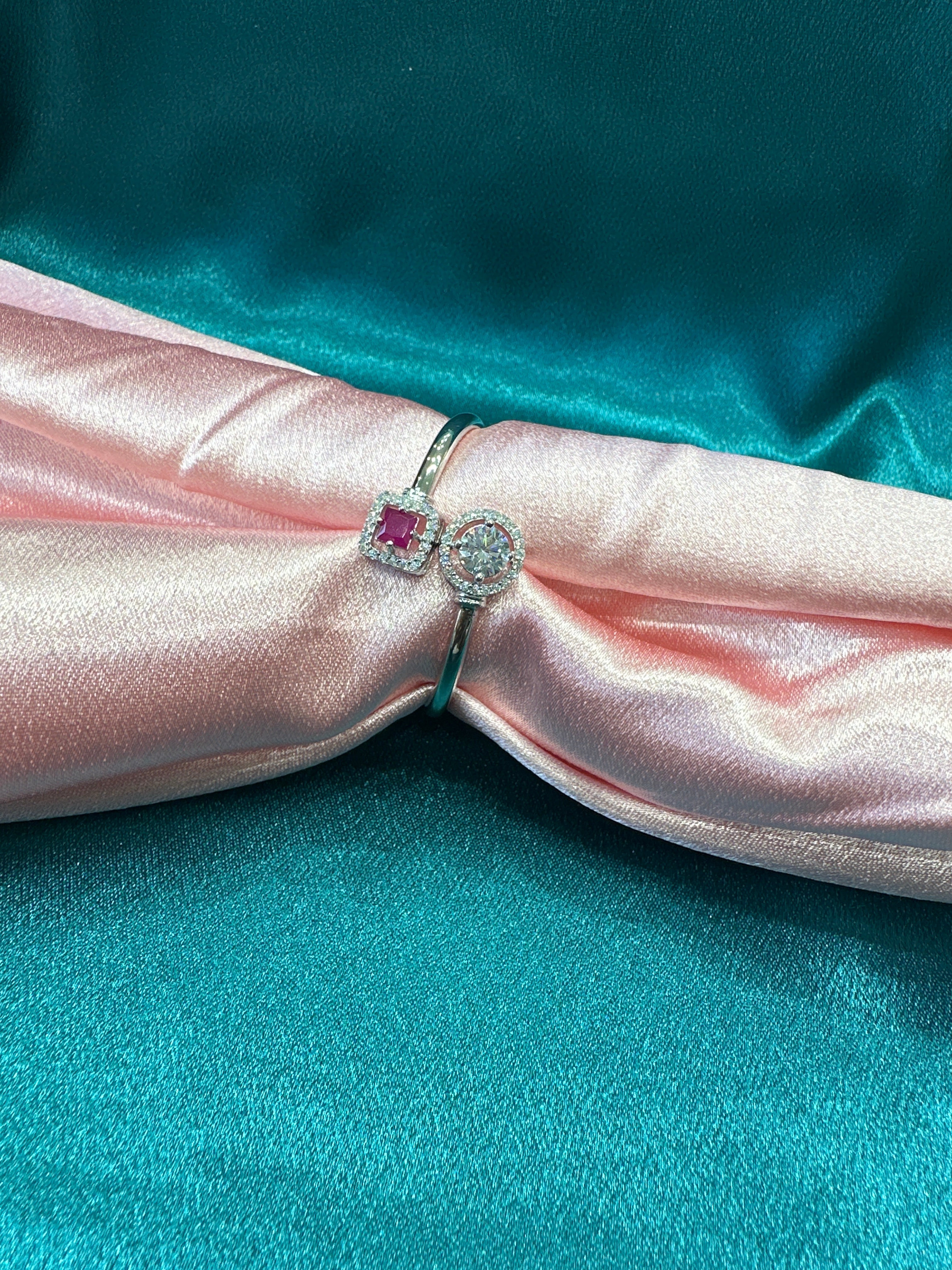 Fancy Silver baby bangles