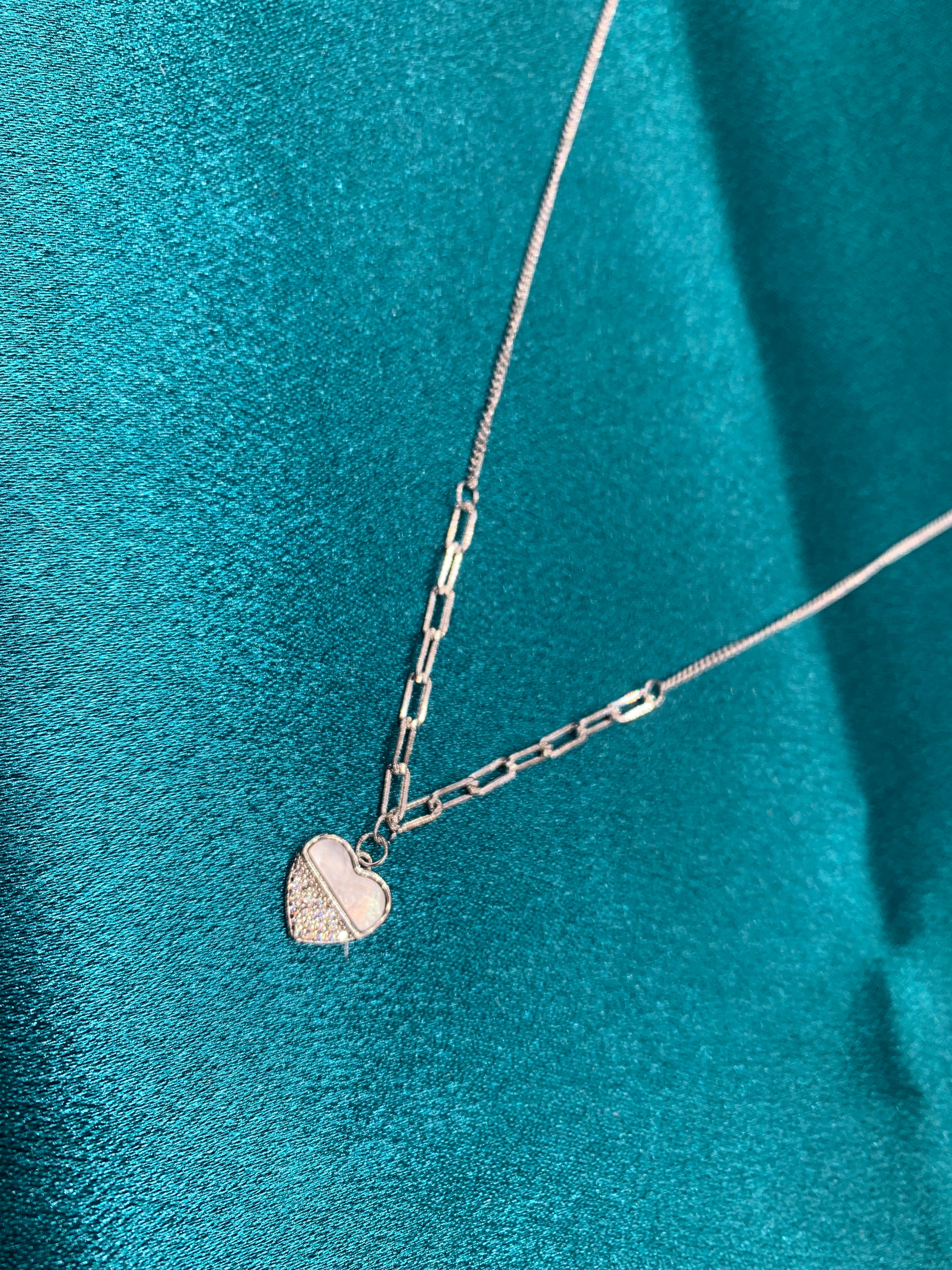 Women’s Fancy Silver pendant chain