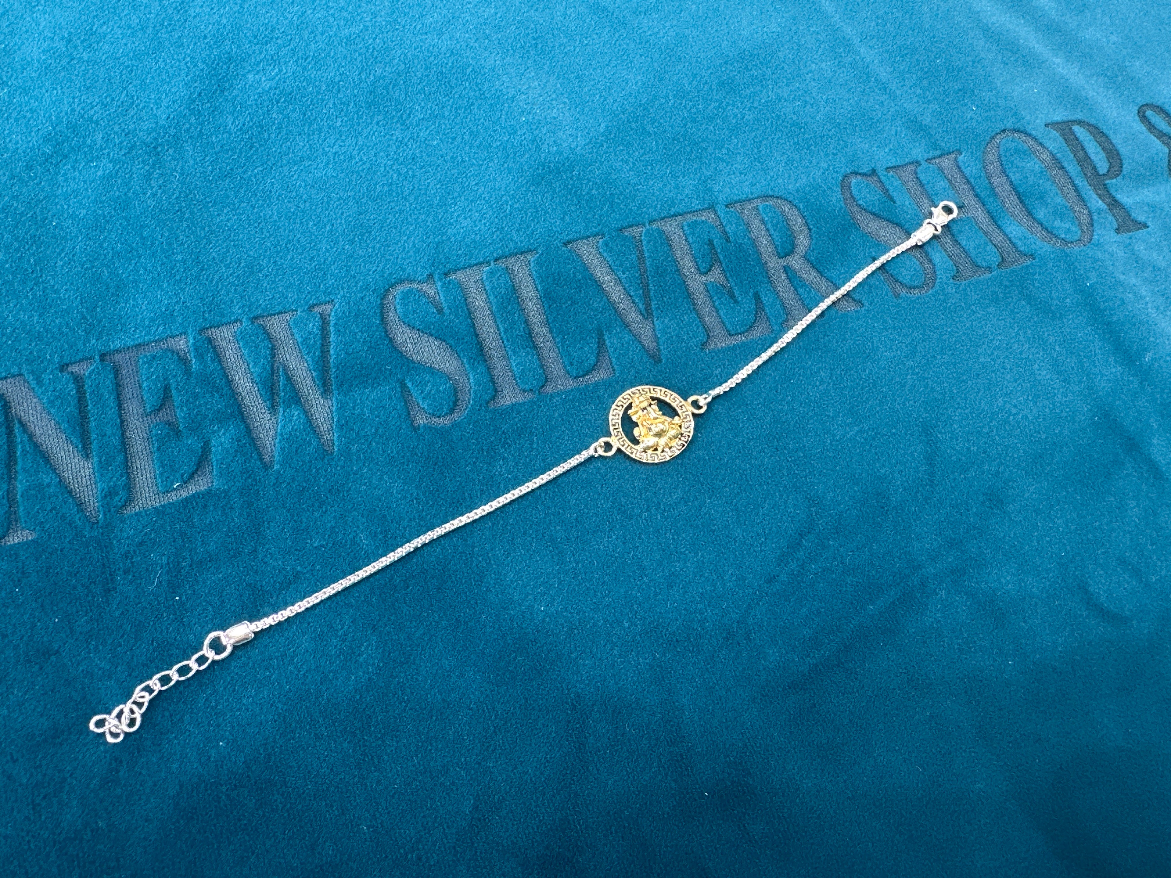 Silver Fancy Rakhi