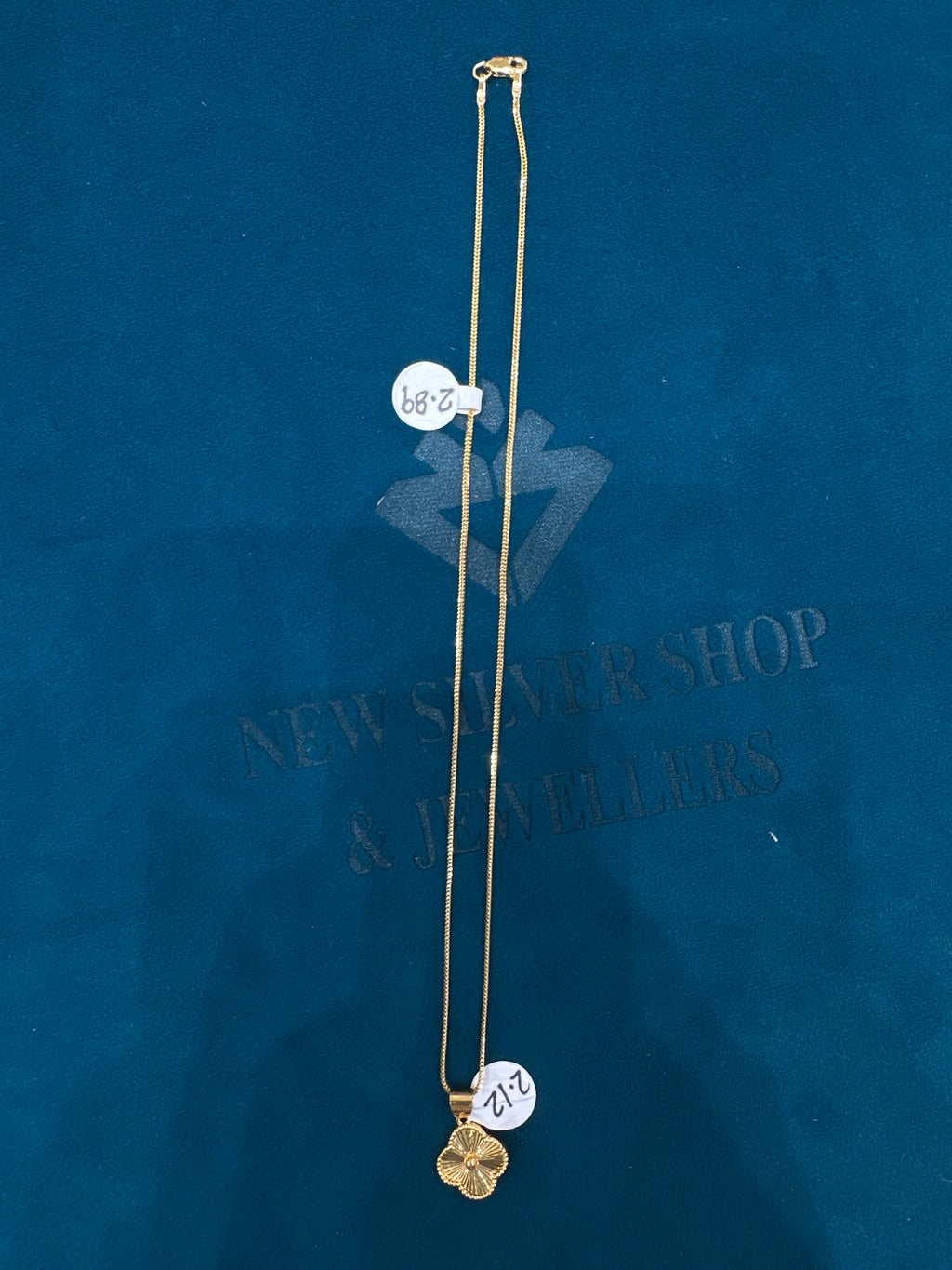 22K Gold Chain (van cleef design)