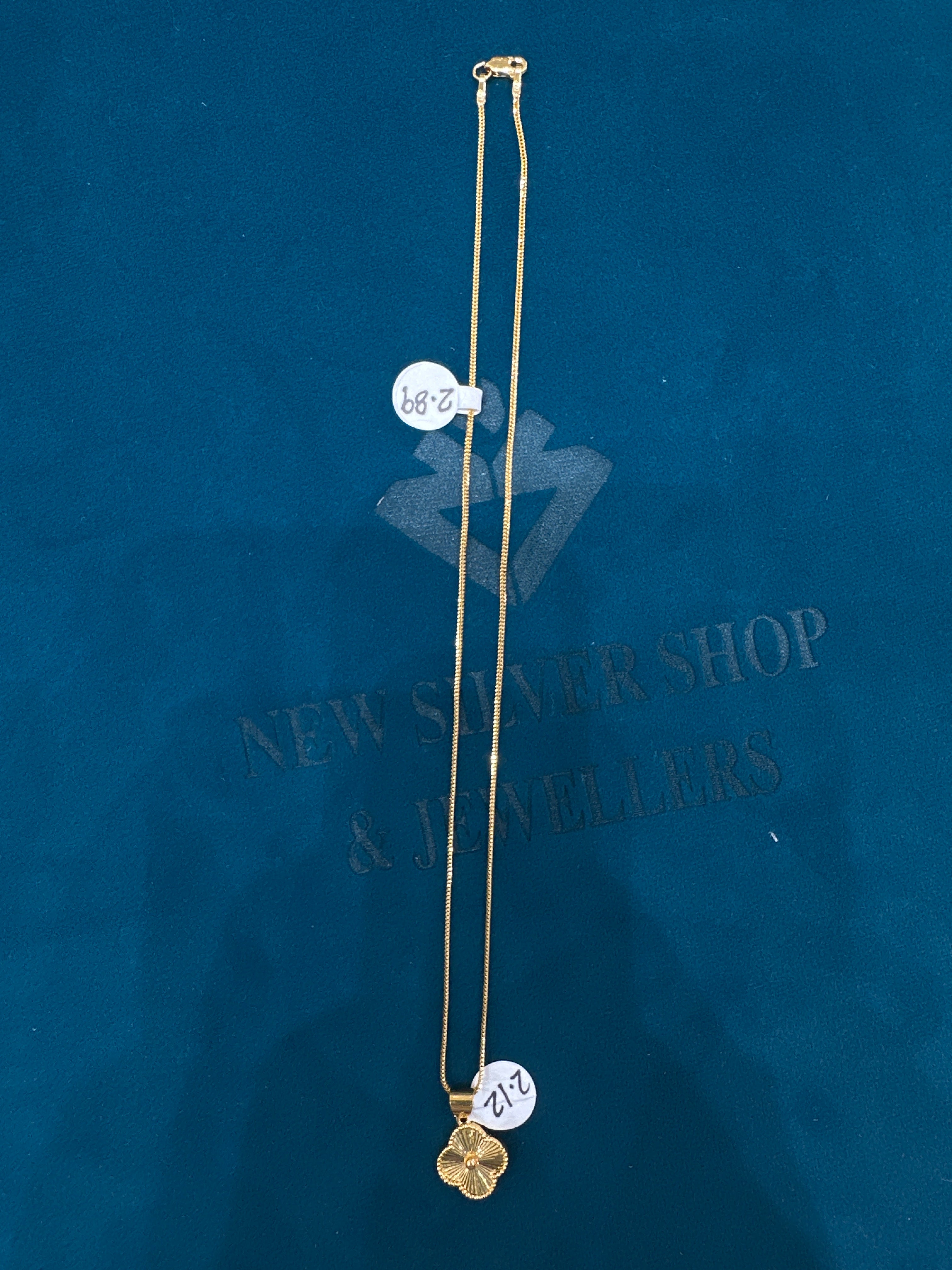 22K Gold Chain (van cleef design)