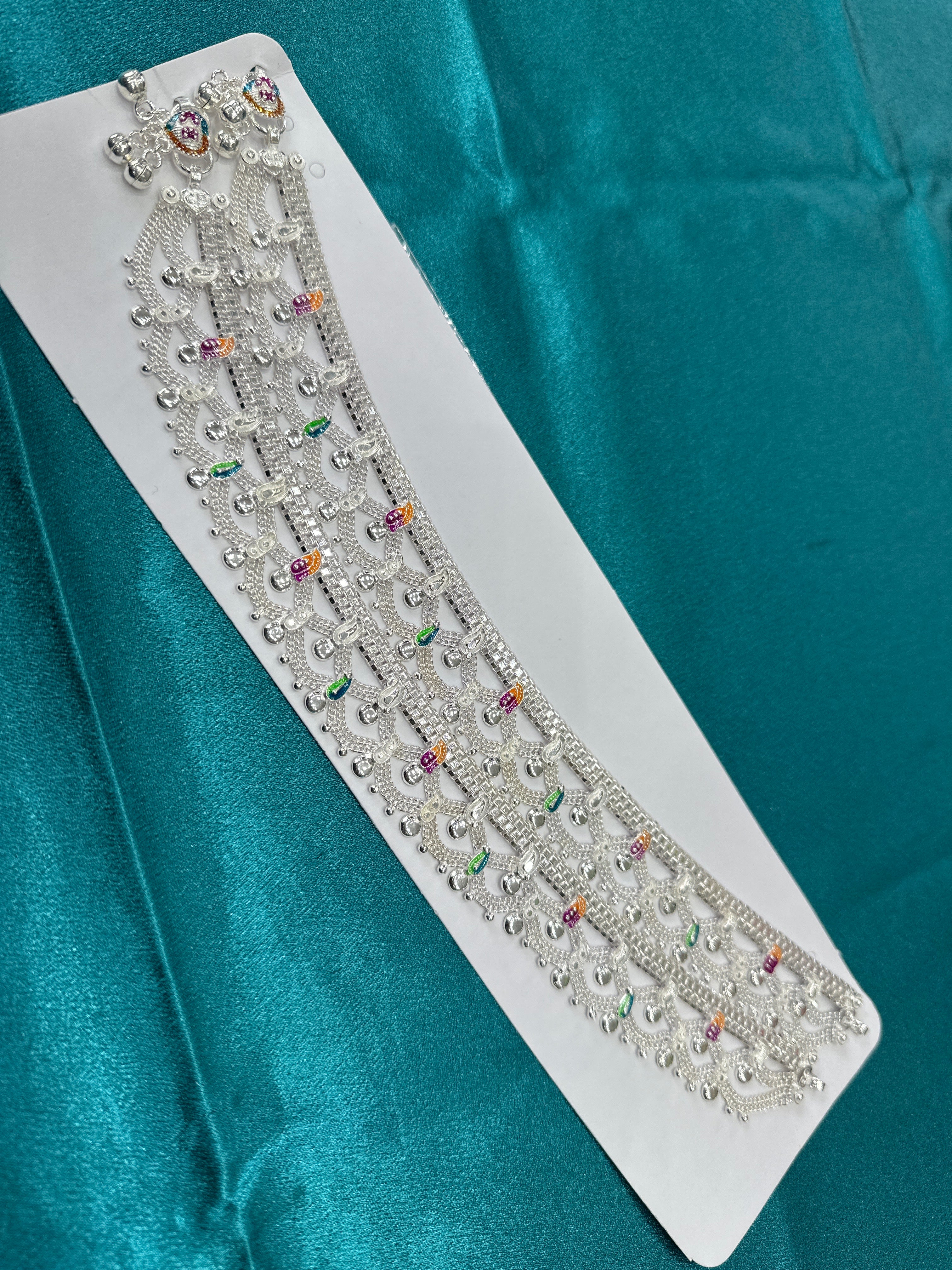 Women’s Fancy/Traditional Silver Anklet