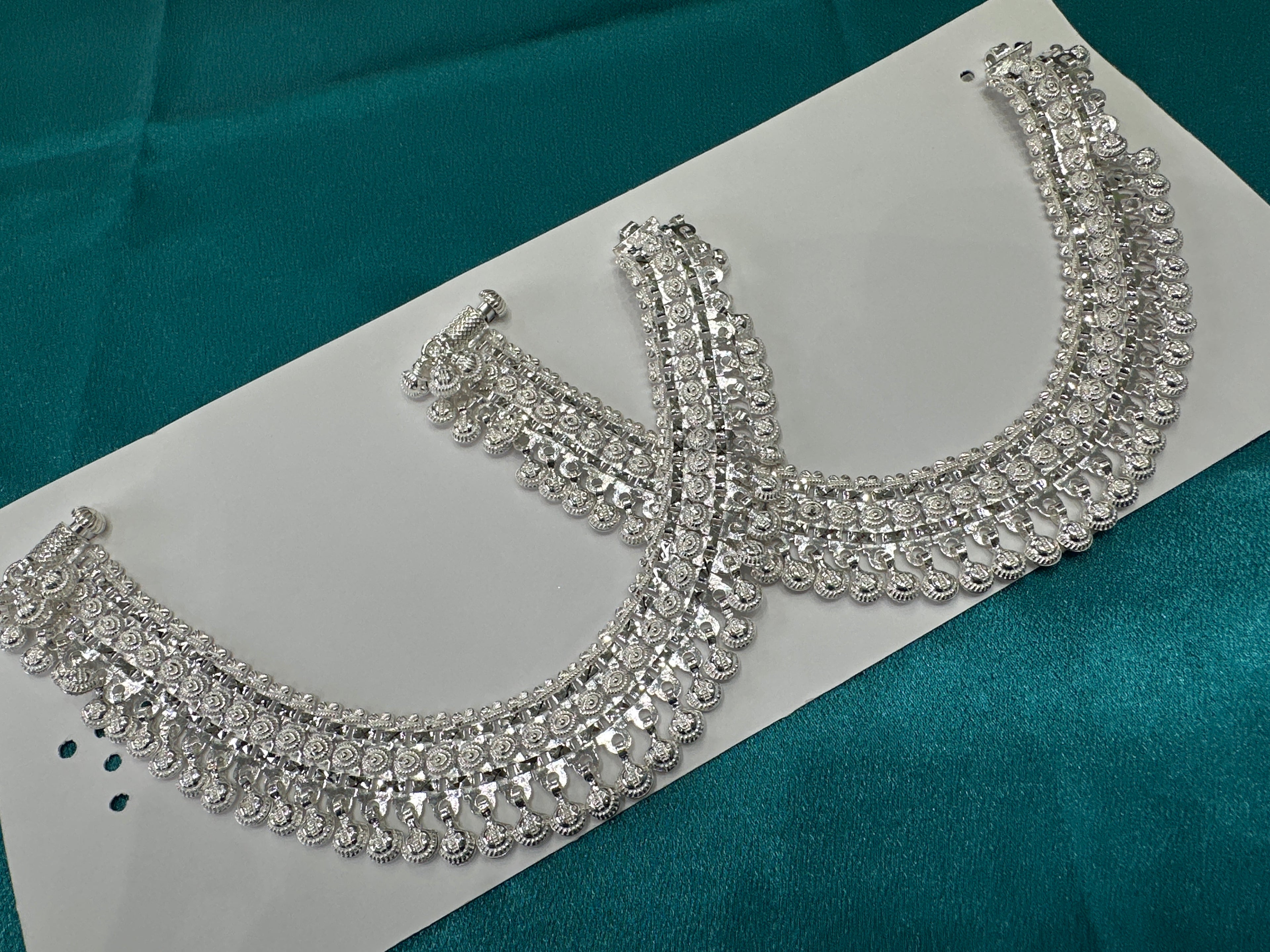 Women’s Fancy/Traditional Silver Anklet