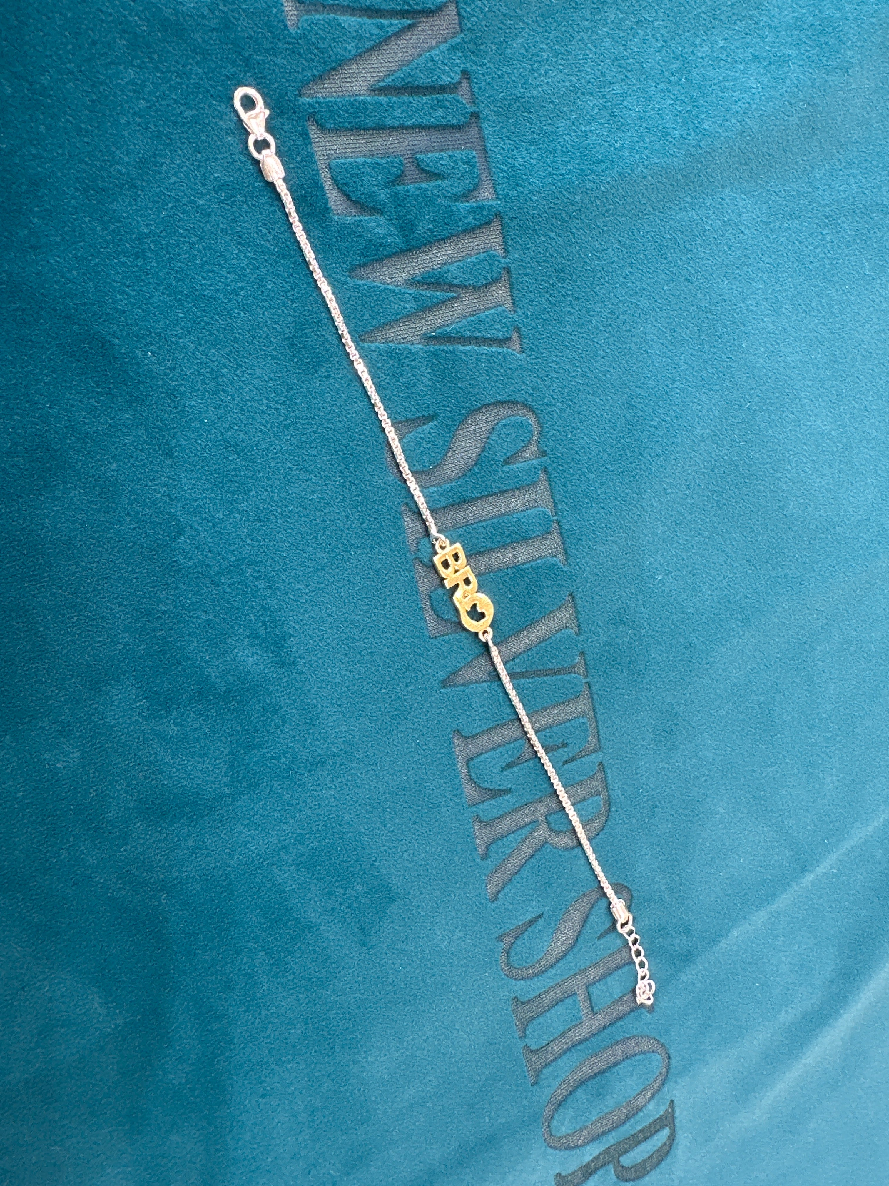 Silver Fancy Rakhi