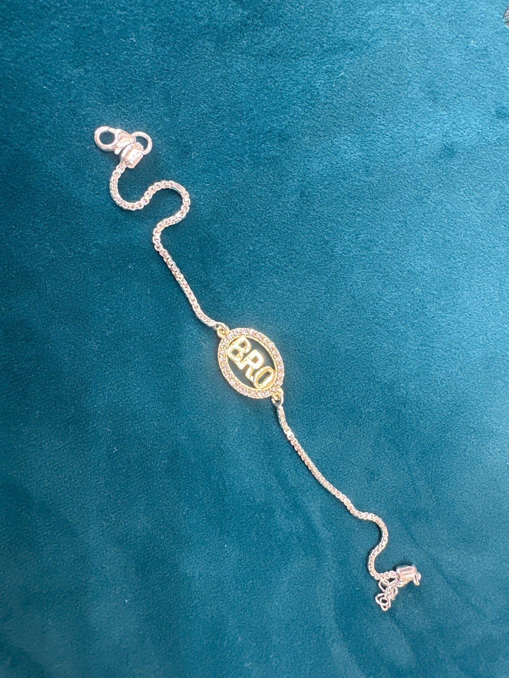 Silver Fancy Rakhi
