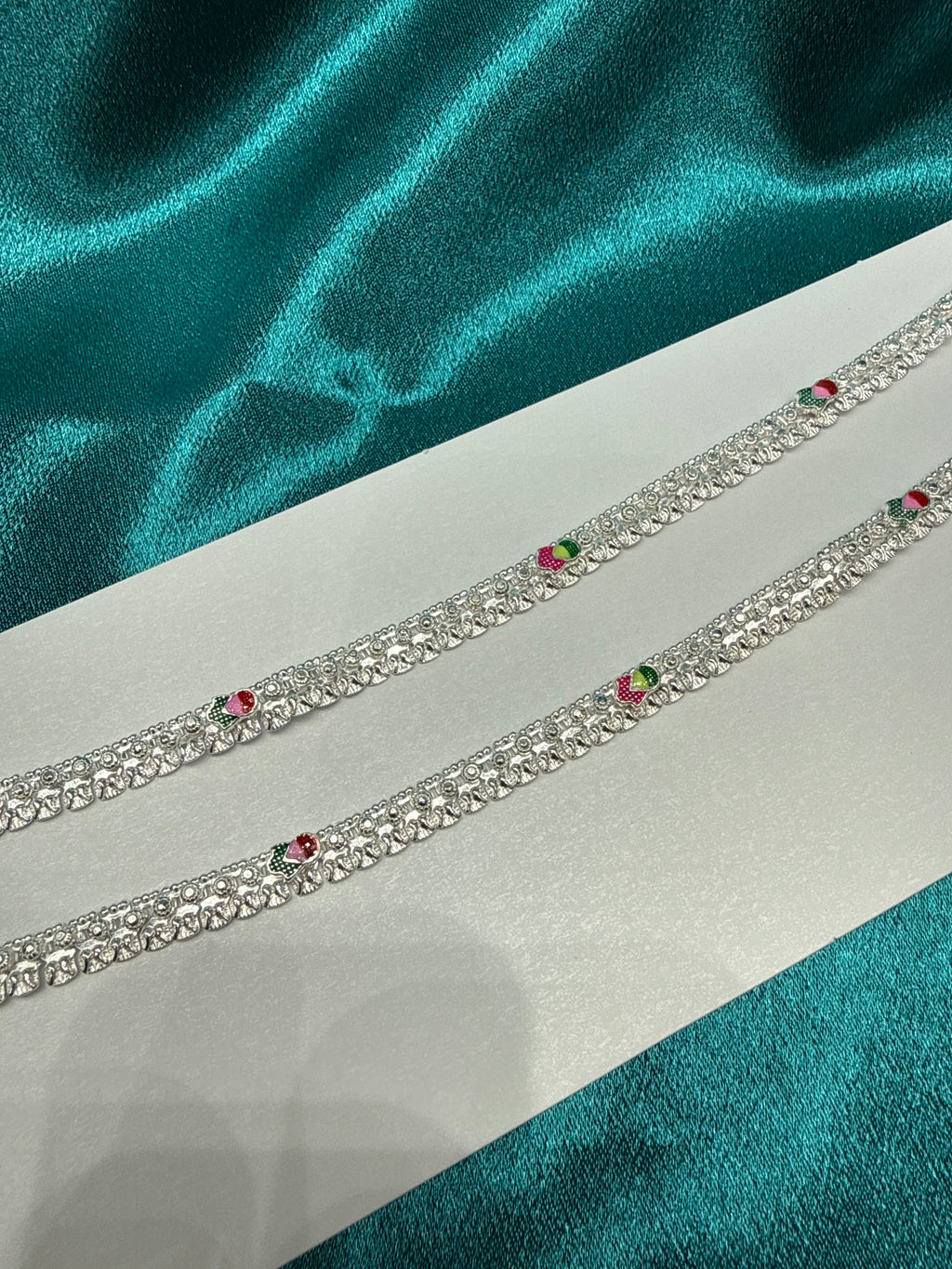 Women’s Fancy/Traditional Silver Anklet