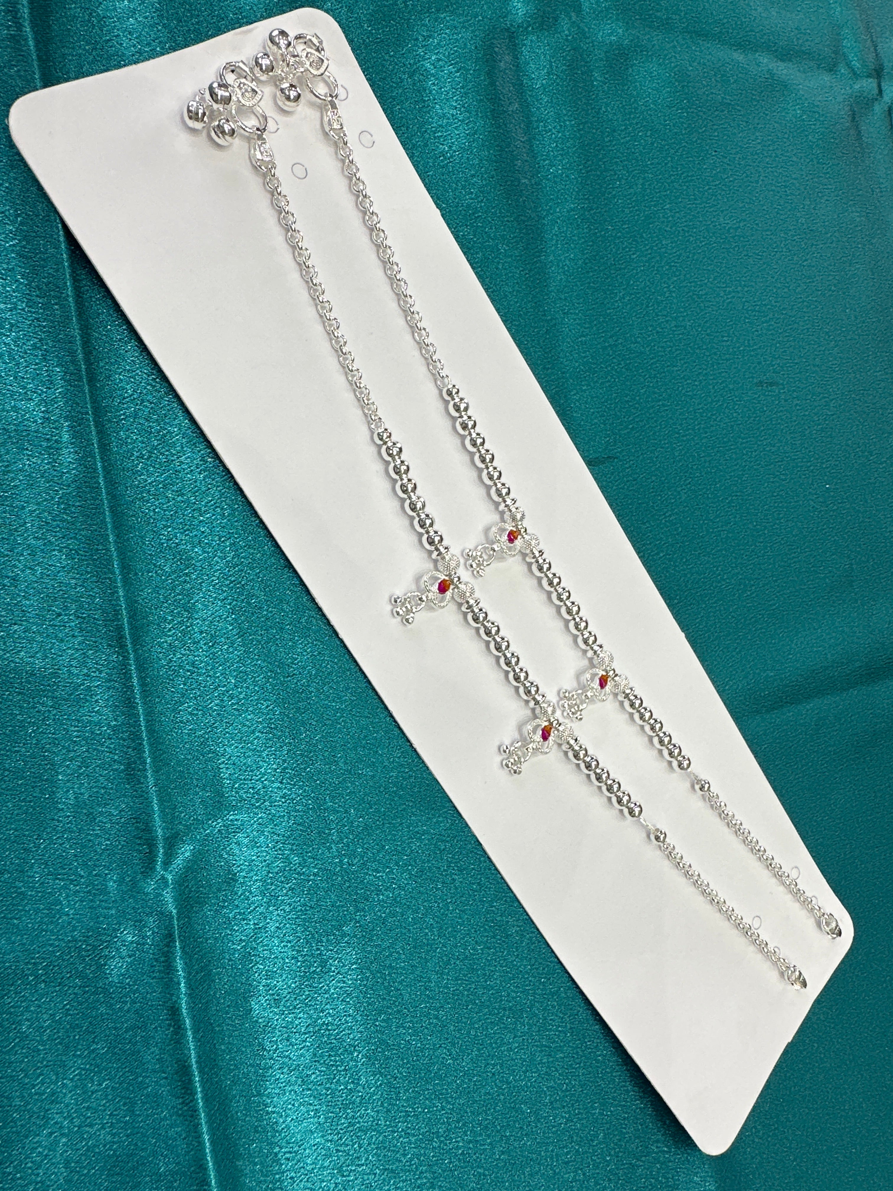 Women’s Fancy/Traditional Silver Anklet