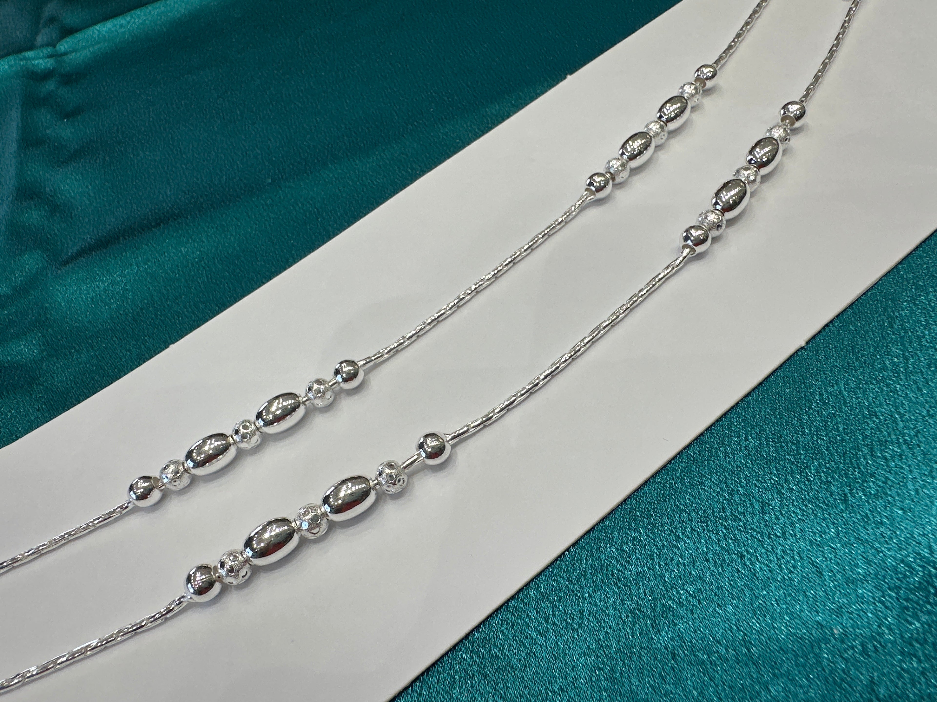 Women’s Fancy/Traditional Silver Anklet