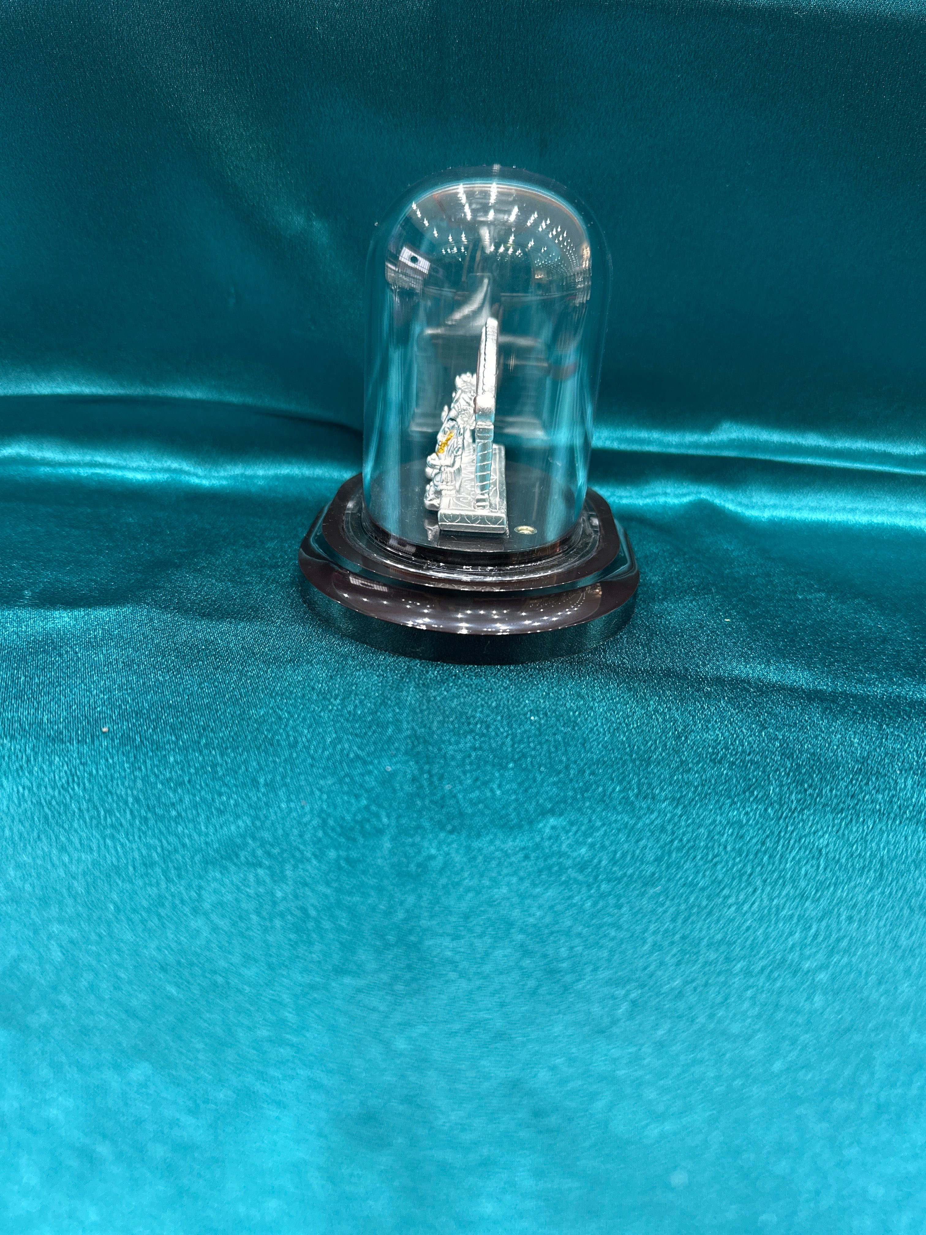 Pure Silver  Ganesh Lakshmi Ji Idol (Murti)