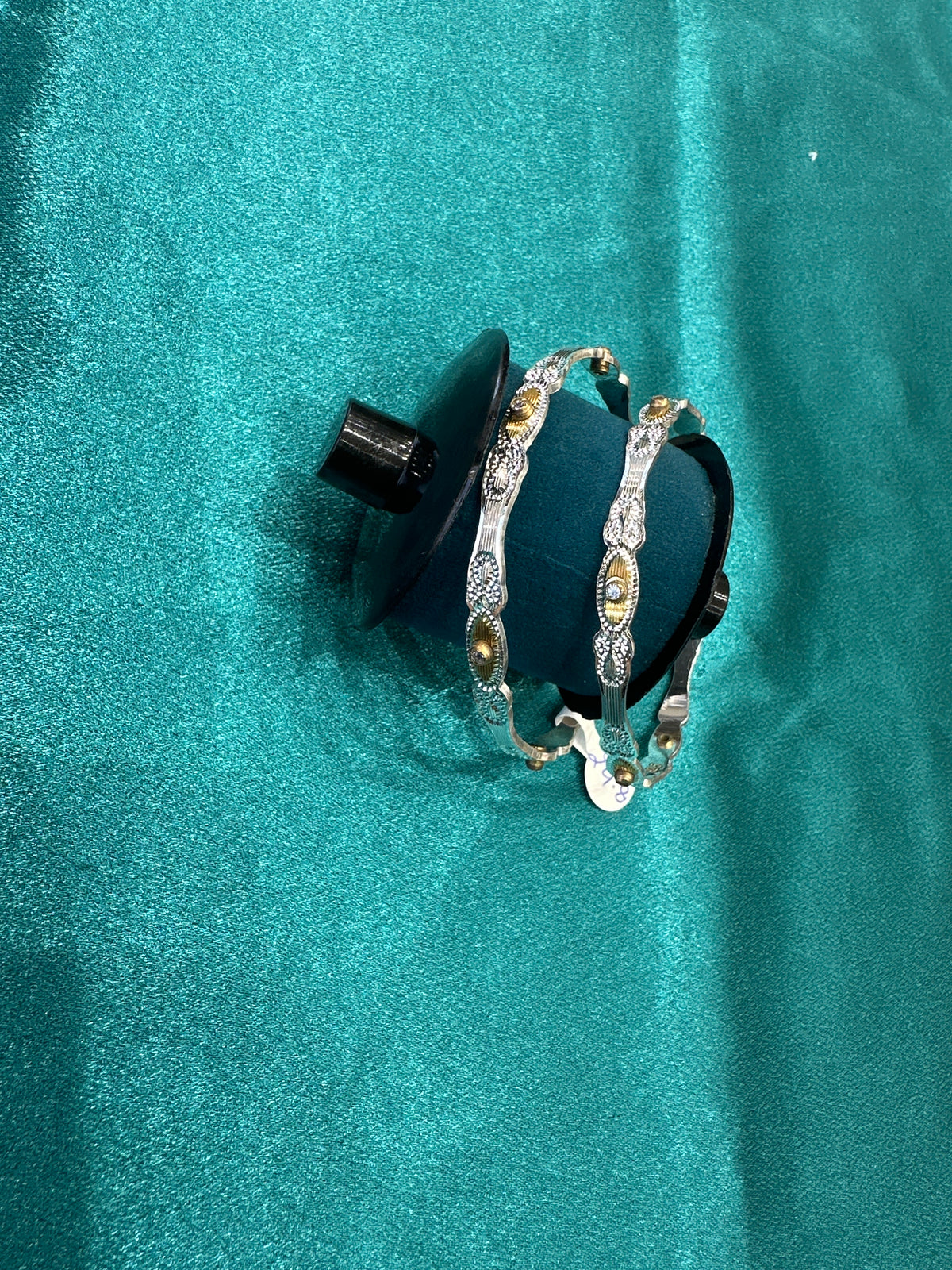 Designer Silver Bangles