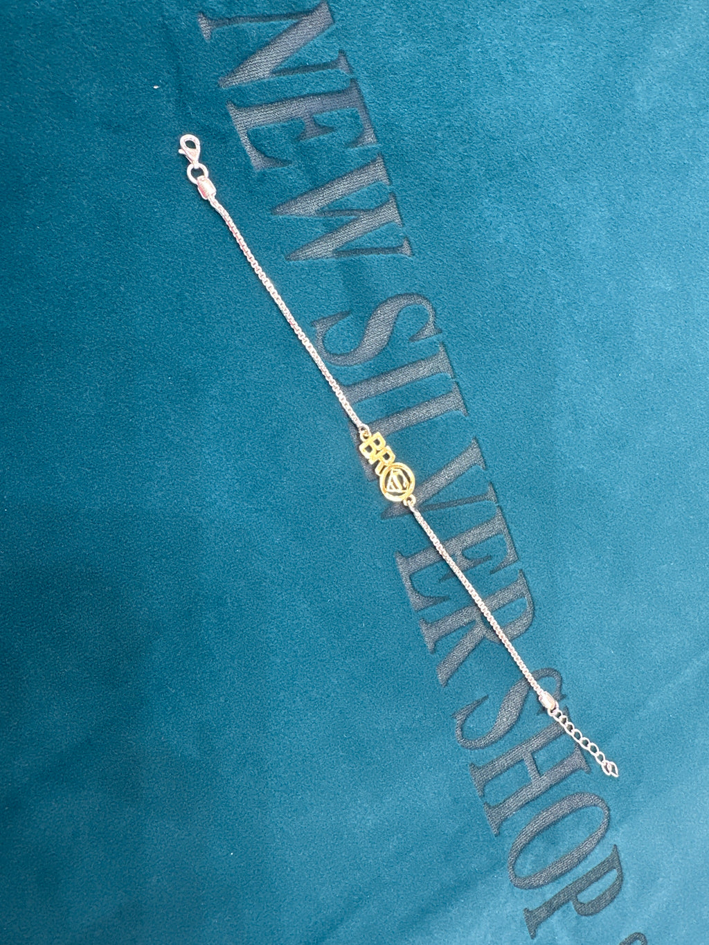 Silver Fancy Rakhi