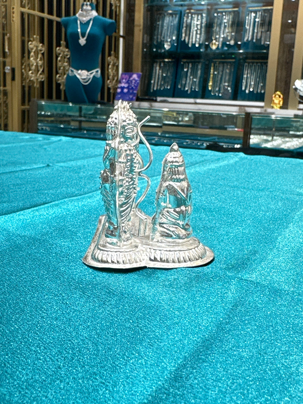 Silver Ram Parivar Ji Idol