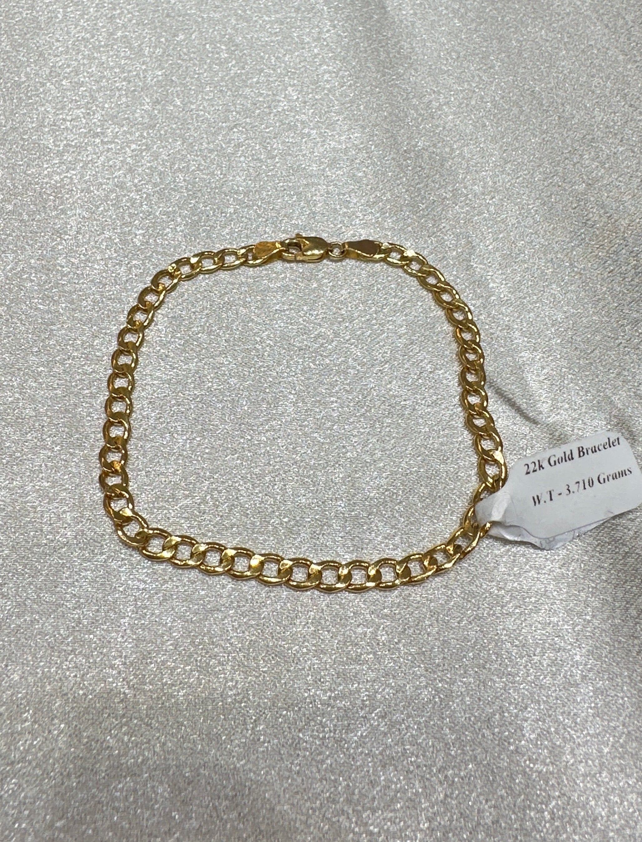 22k Men’s Gold Bracelet
