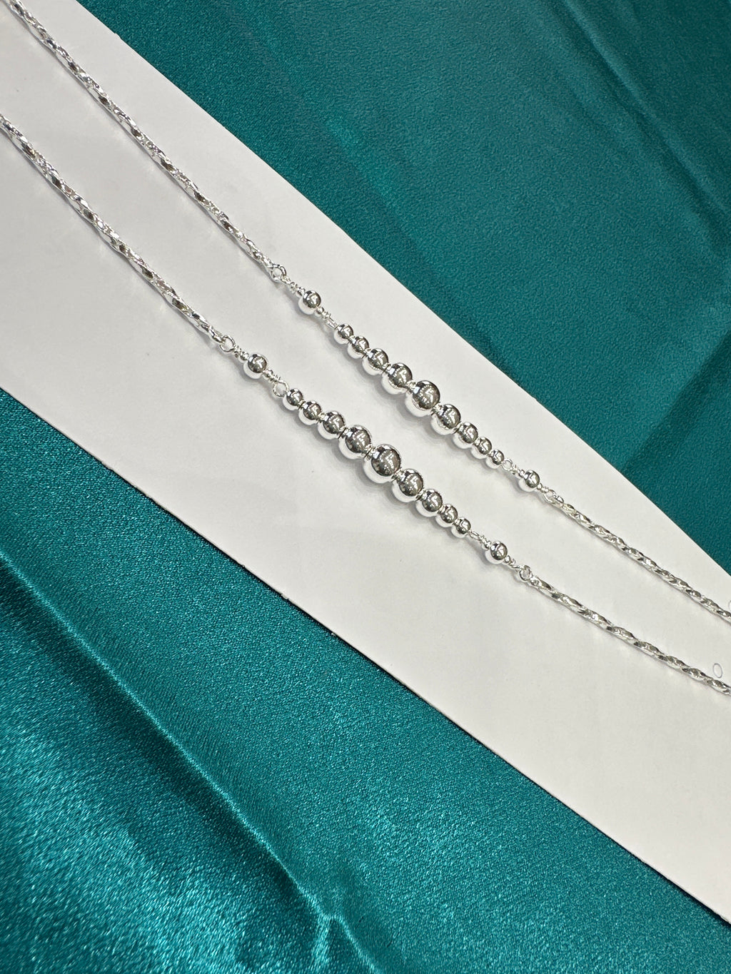 Women’s Fancy/Traditional Silver Anklet