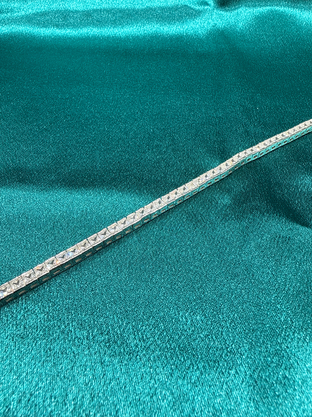 Women’s Fancy Silver 925 Tennis Bracelet