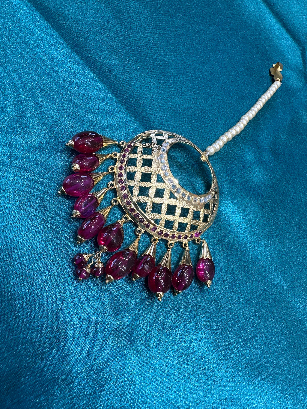 Silver Tikka with Gold plating