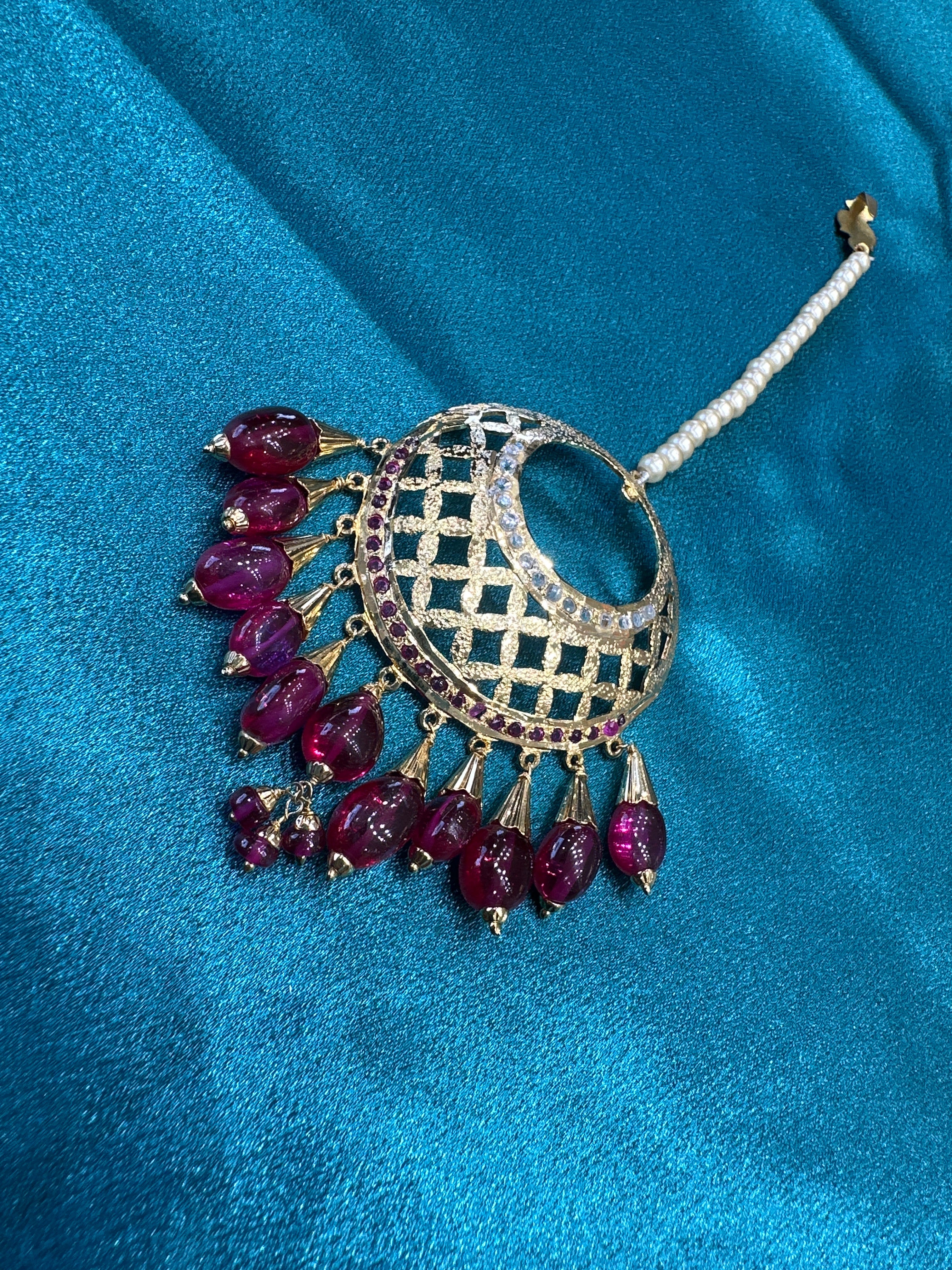 Silver Tikka with Gold plating