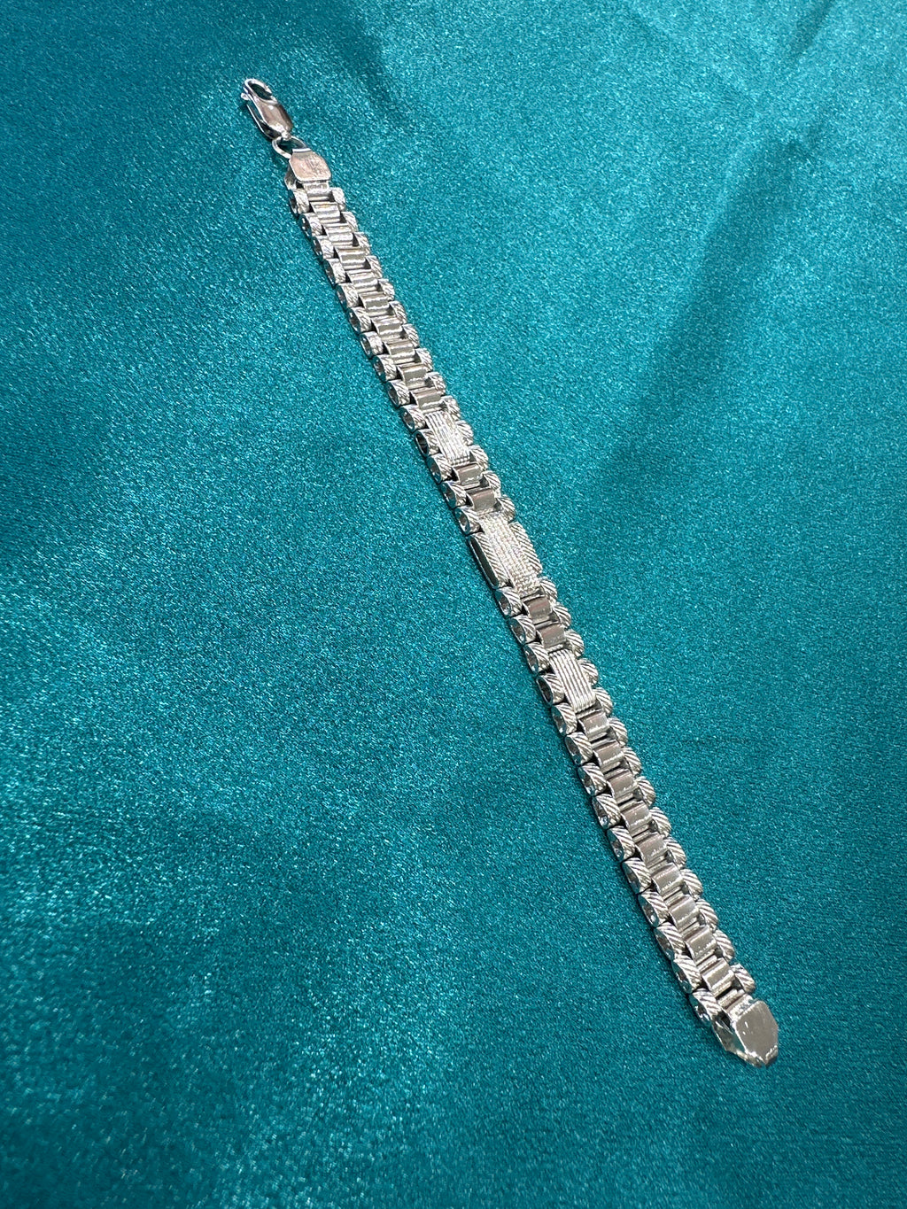 Men’s Designer Silver Bracelet (9mm)