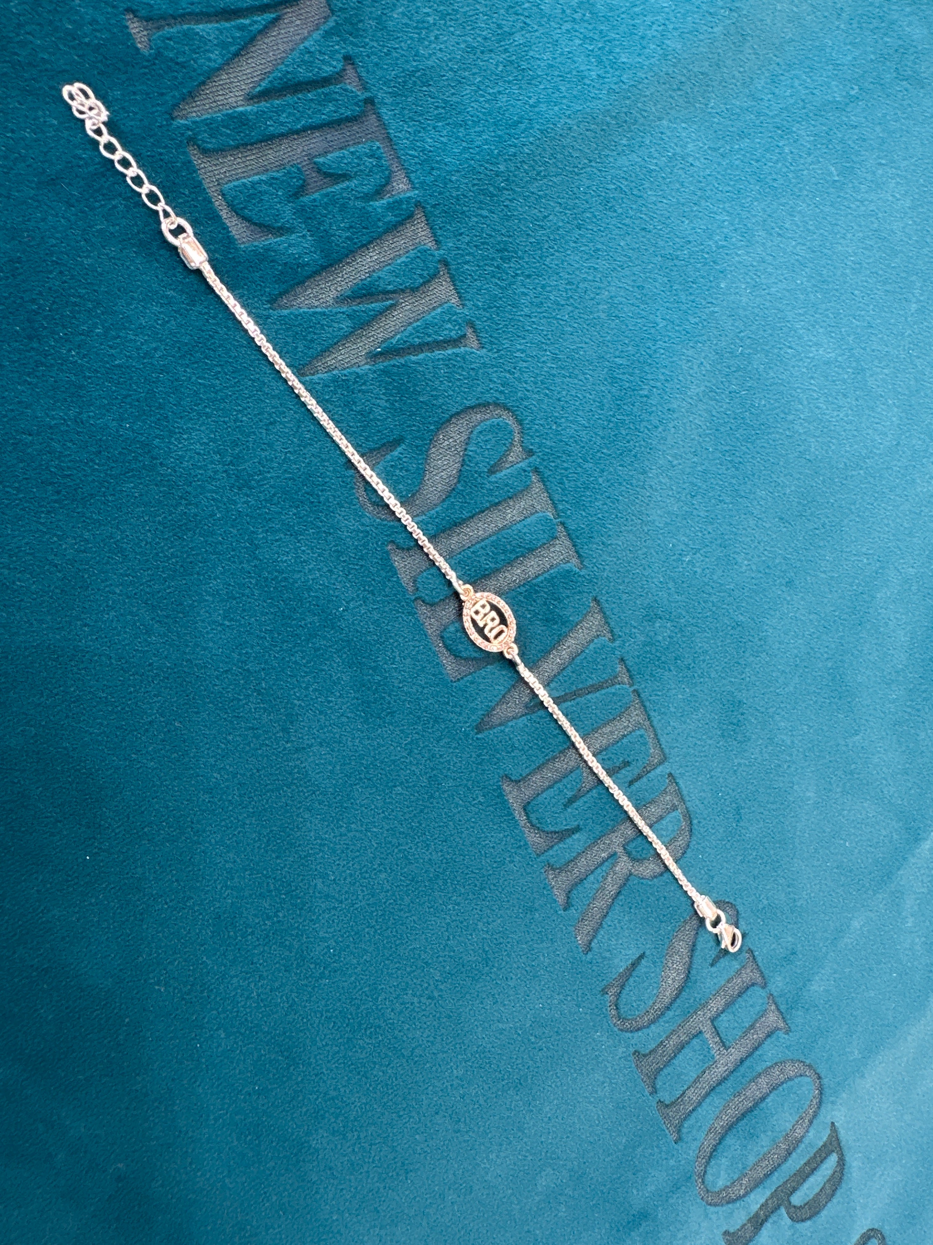 Silver Fancy Rakhi