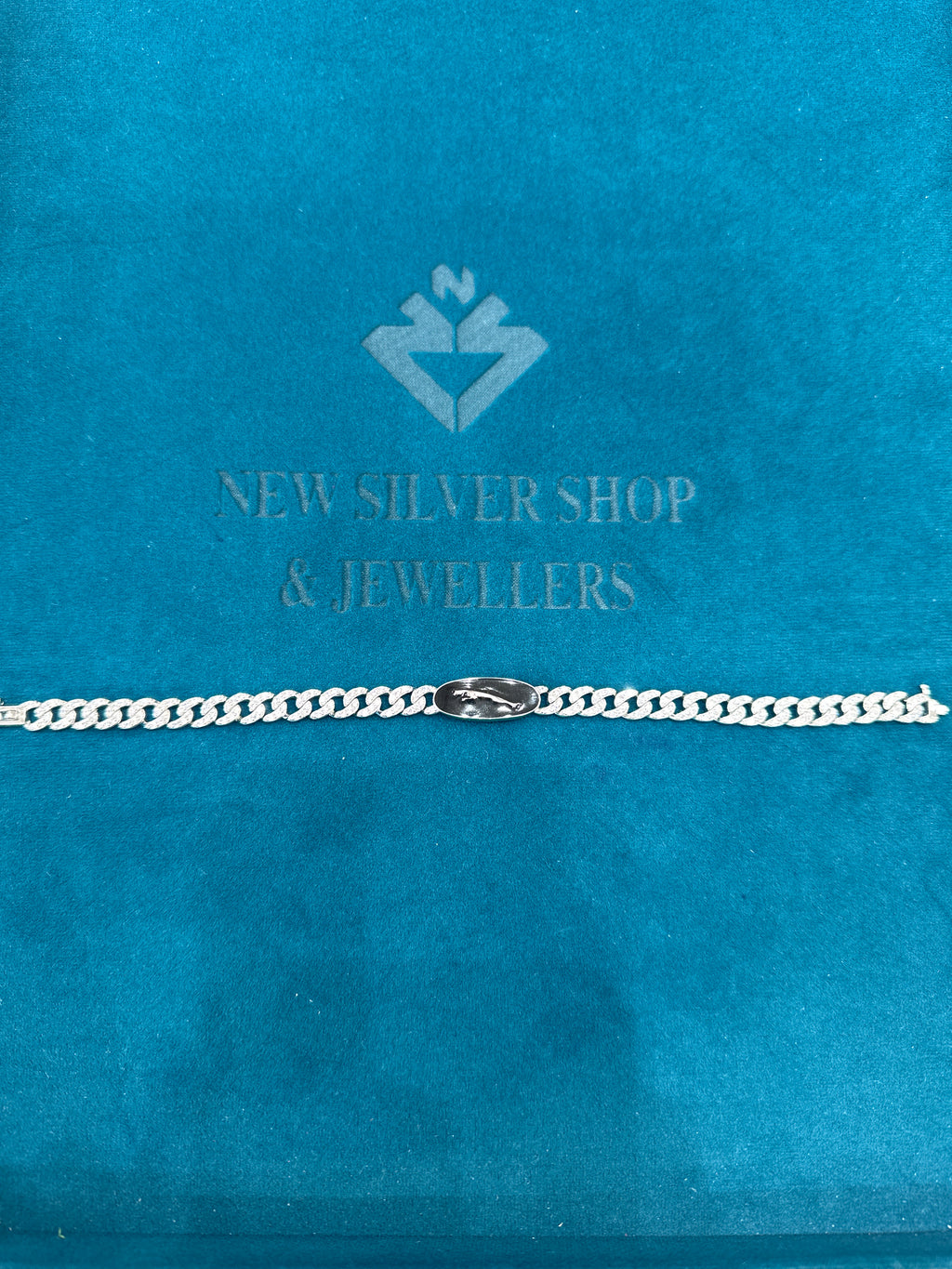Men’s Designer Silver Bracelet (7mm)