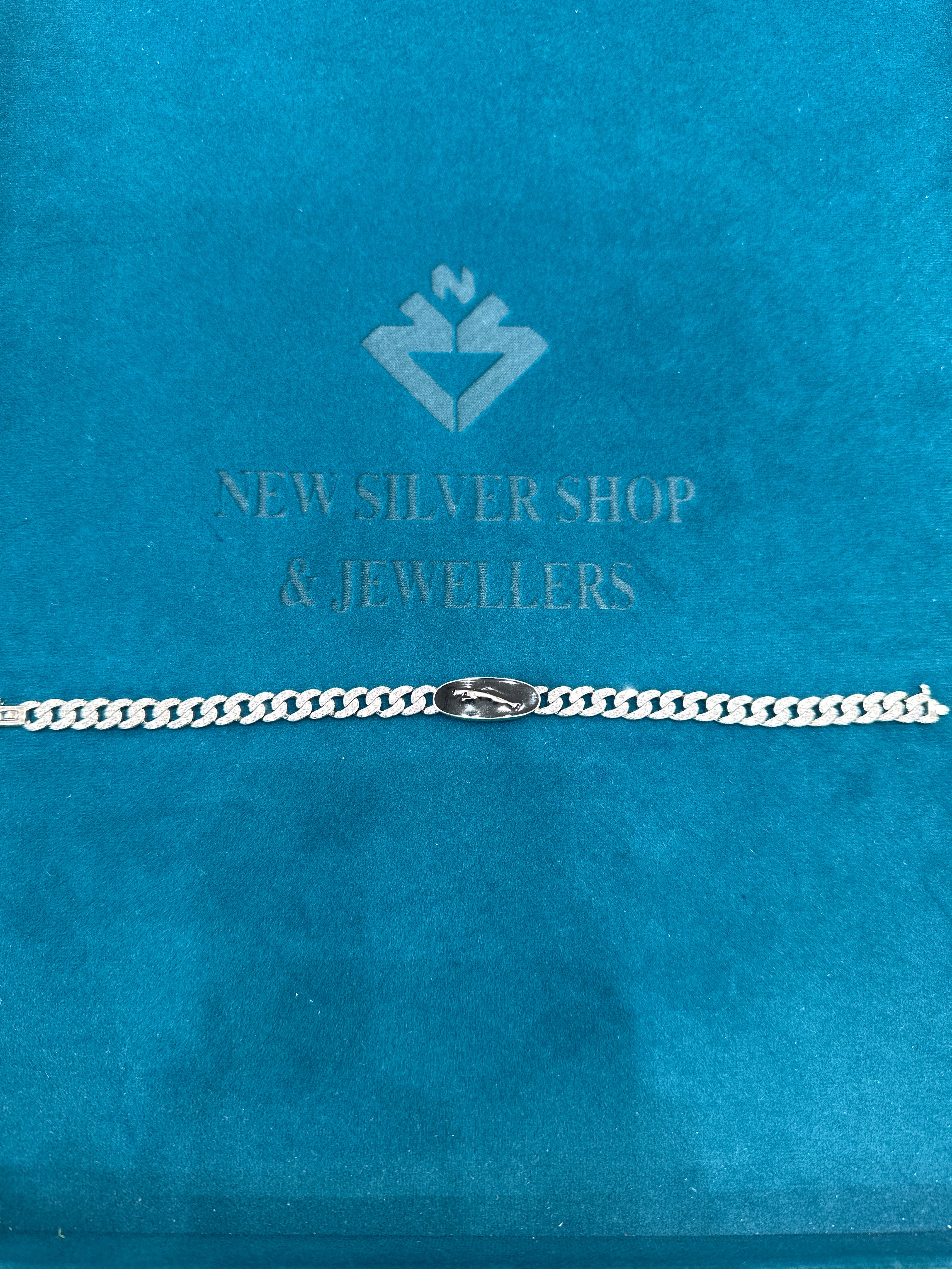 Men’s Designer Silver Bracelet (7mm)