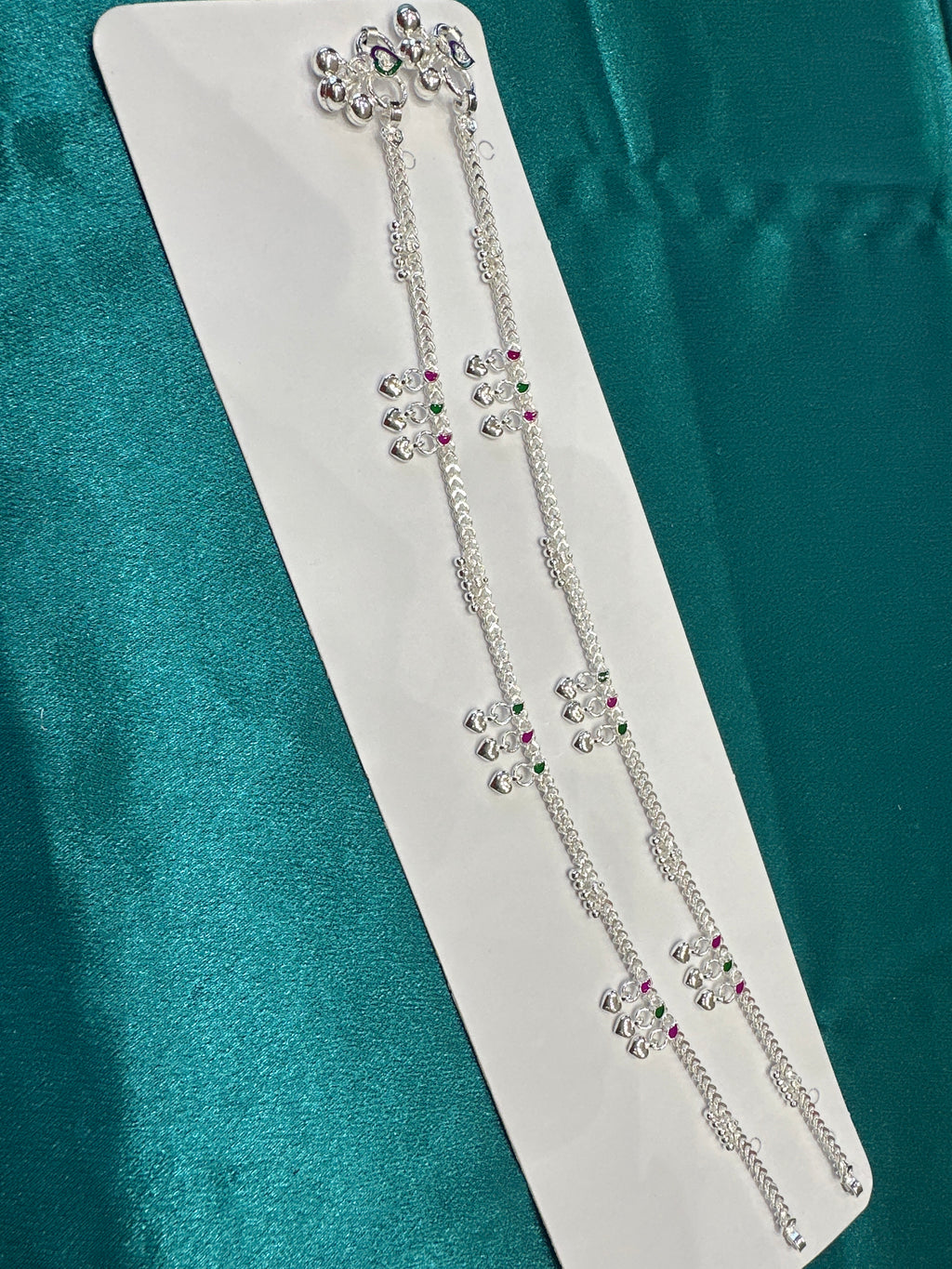 Women’s Fancy/Traditional Silver Anklet