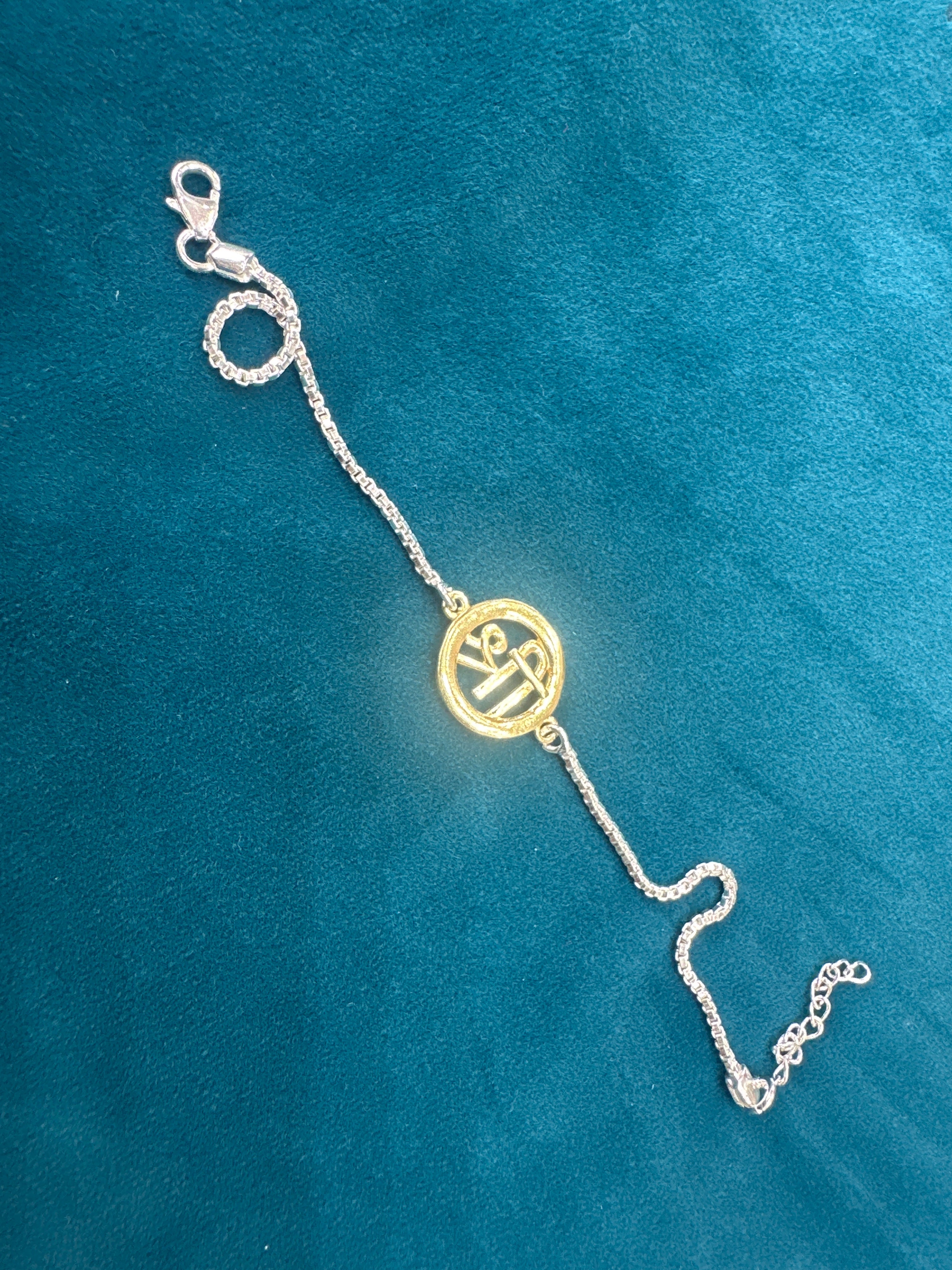 Silver Fancy Rakhi