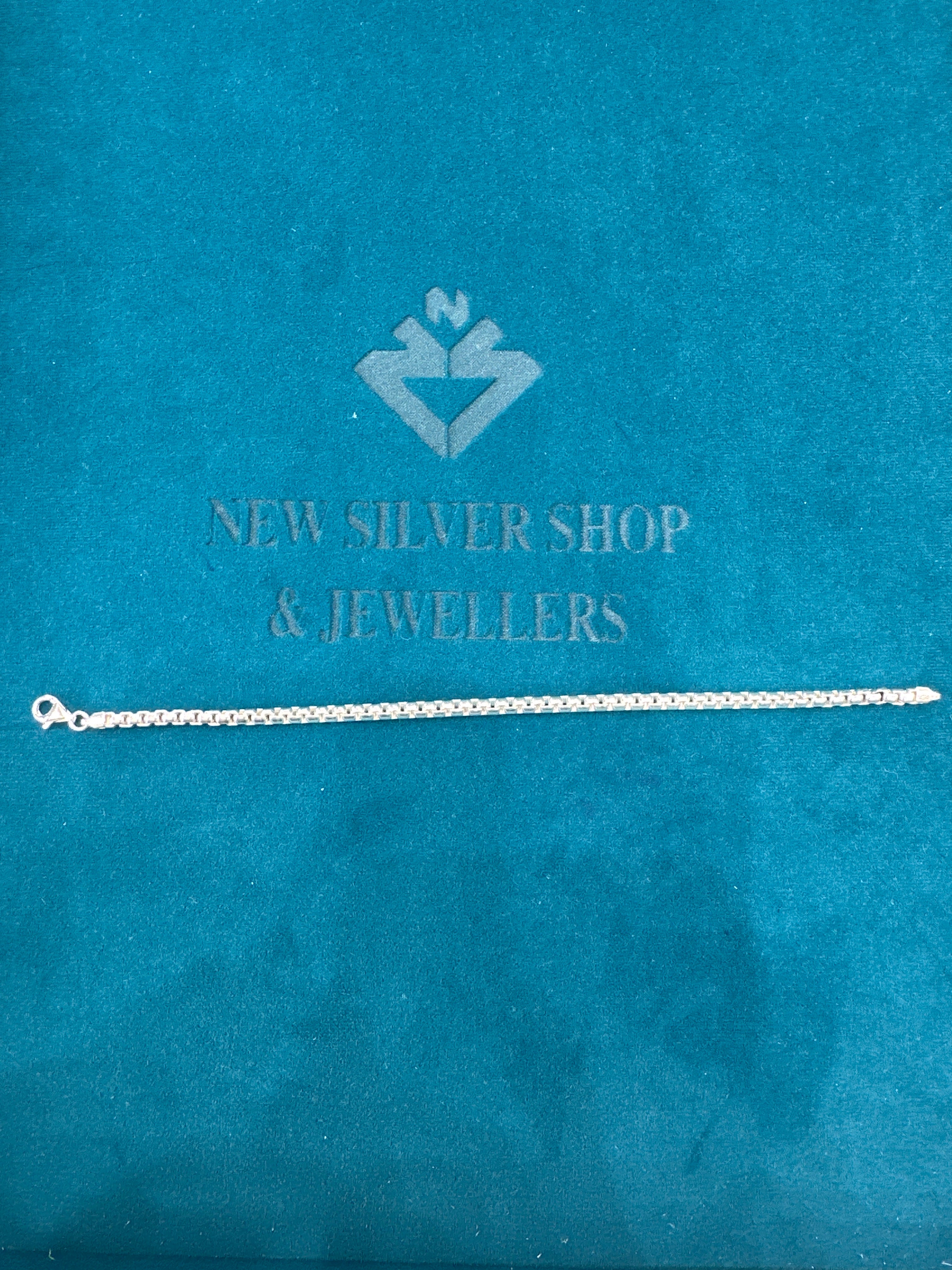 Men’s Designer Silver Bracelet (3mm)