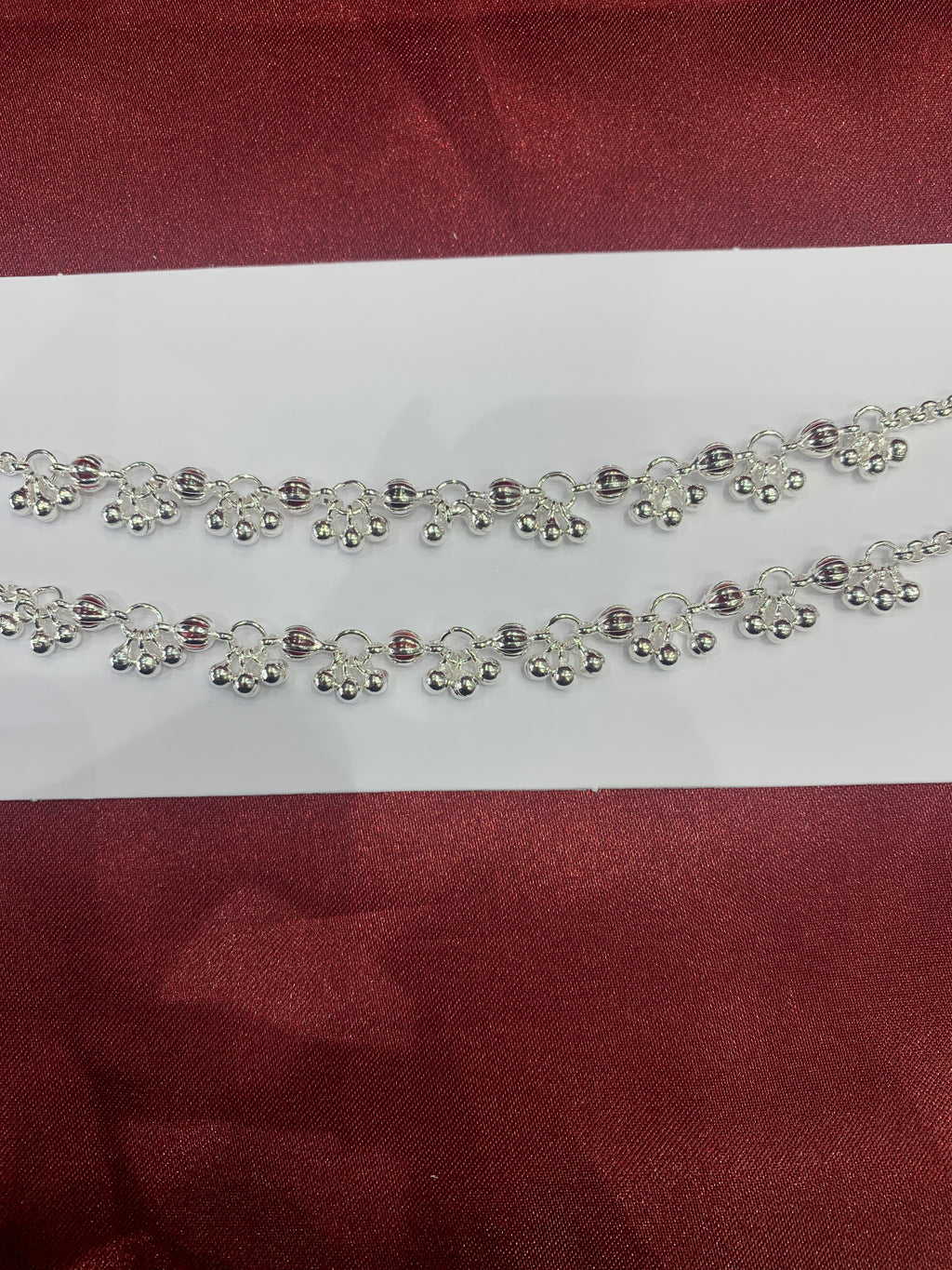 Women’s Fancy/Traditional Silver Anklet
