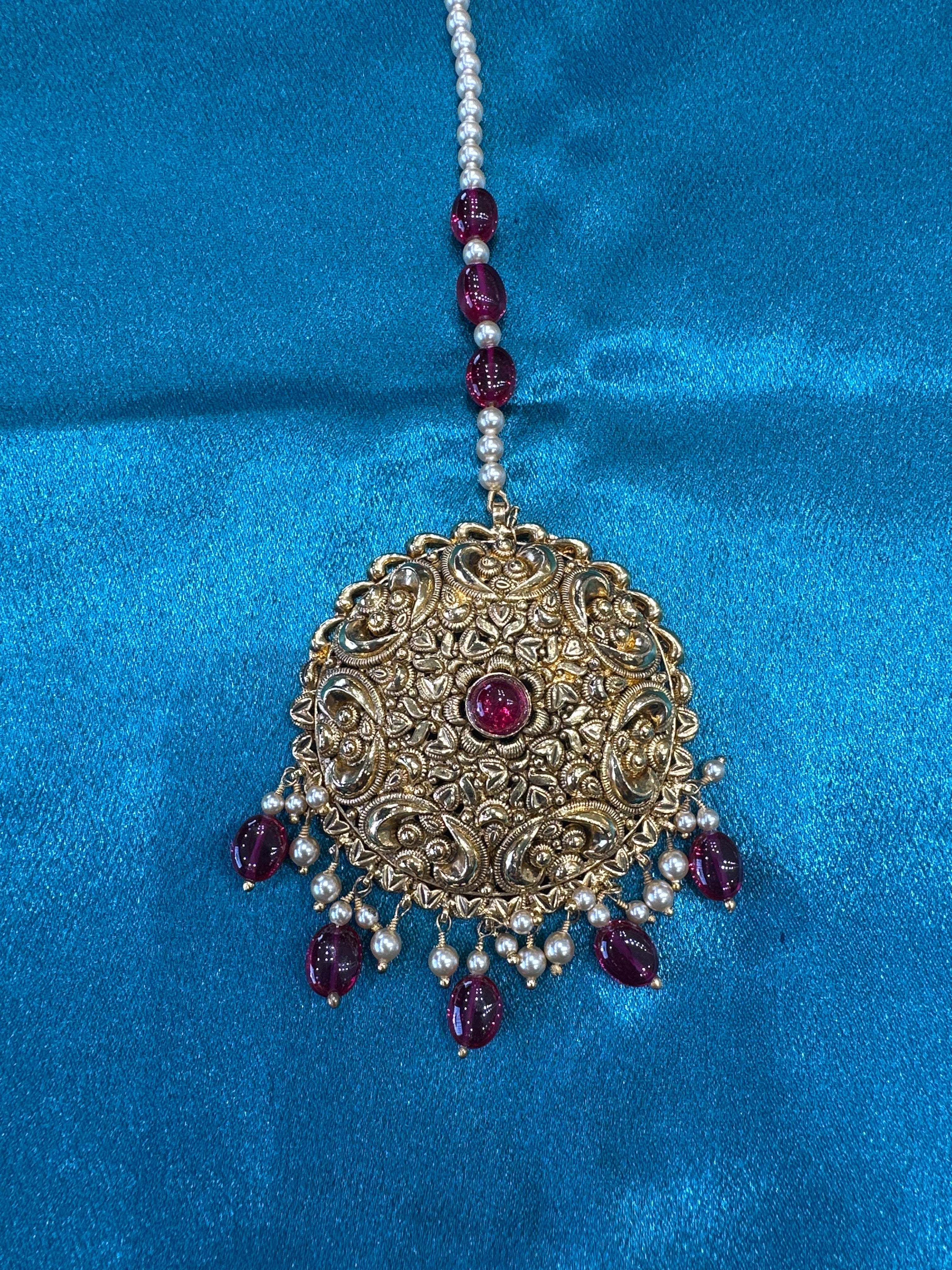 Silver Tikka with Gold plating