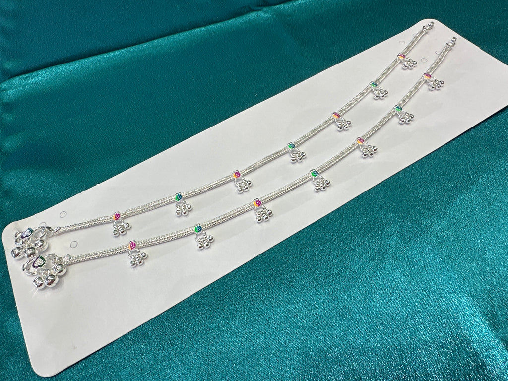 Women’s Fancy/Traditional Silver Anklet
