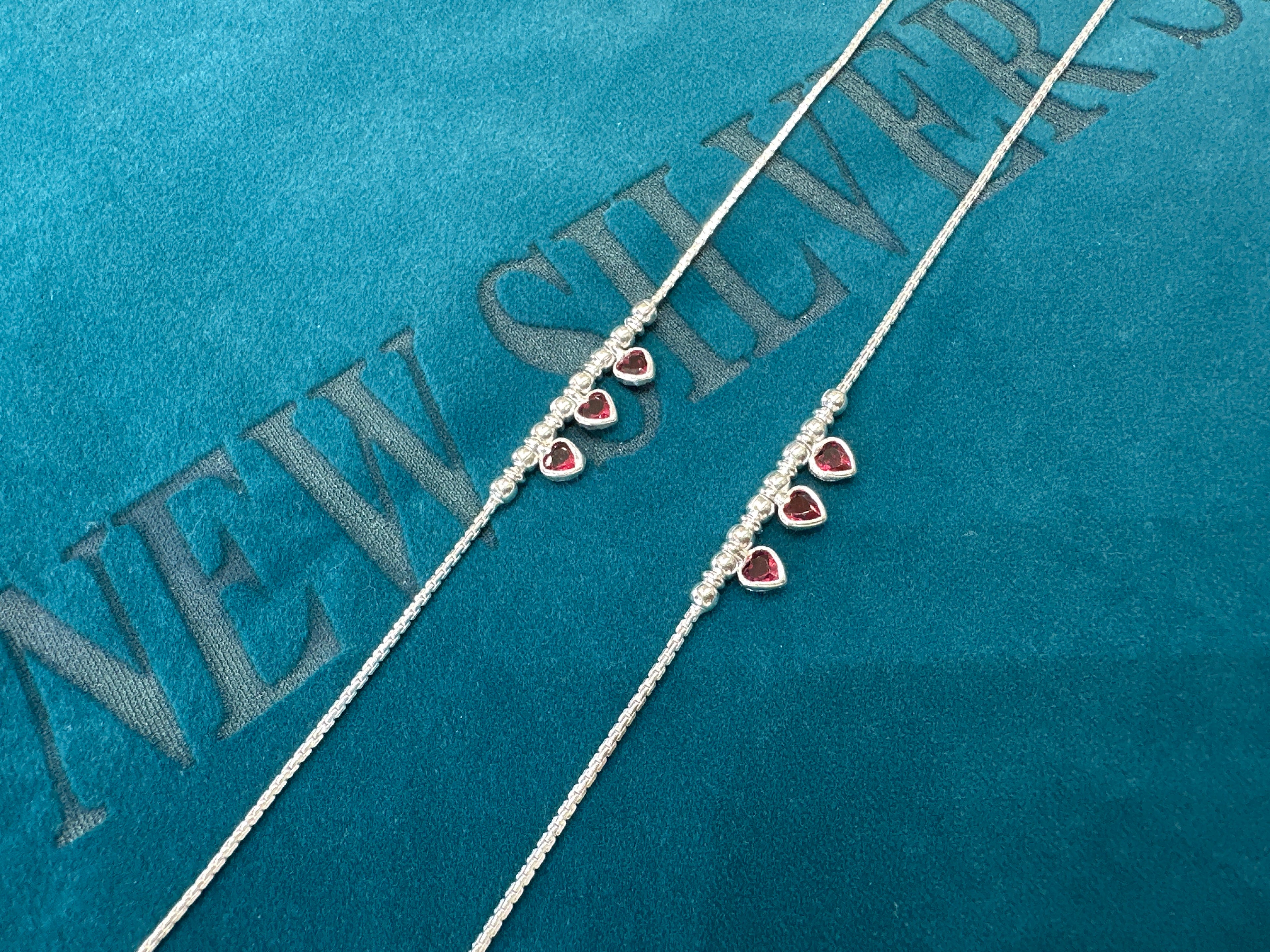 Women’s Fancy/Traditional Silver Anklet