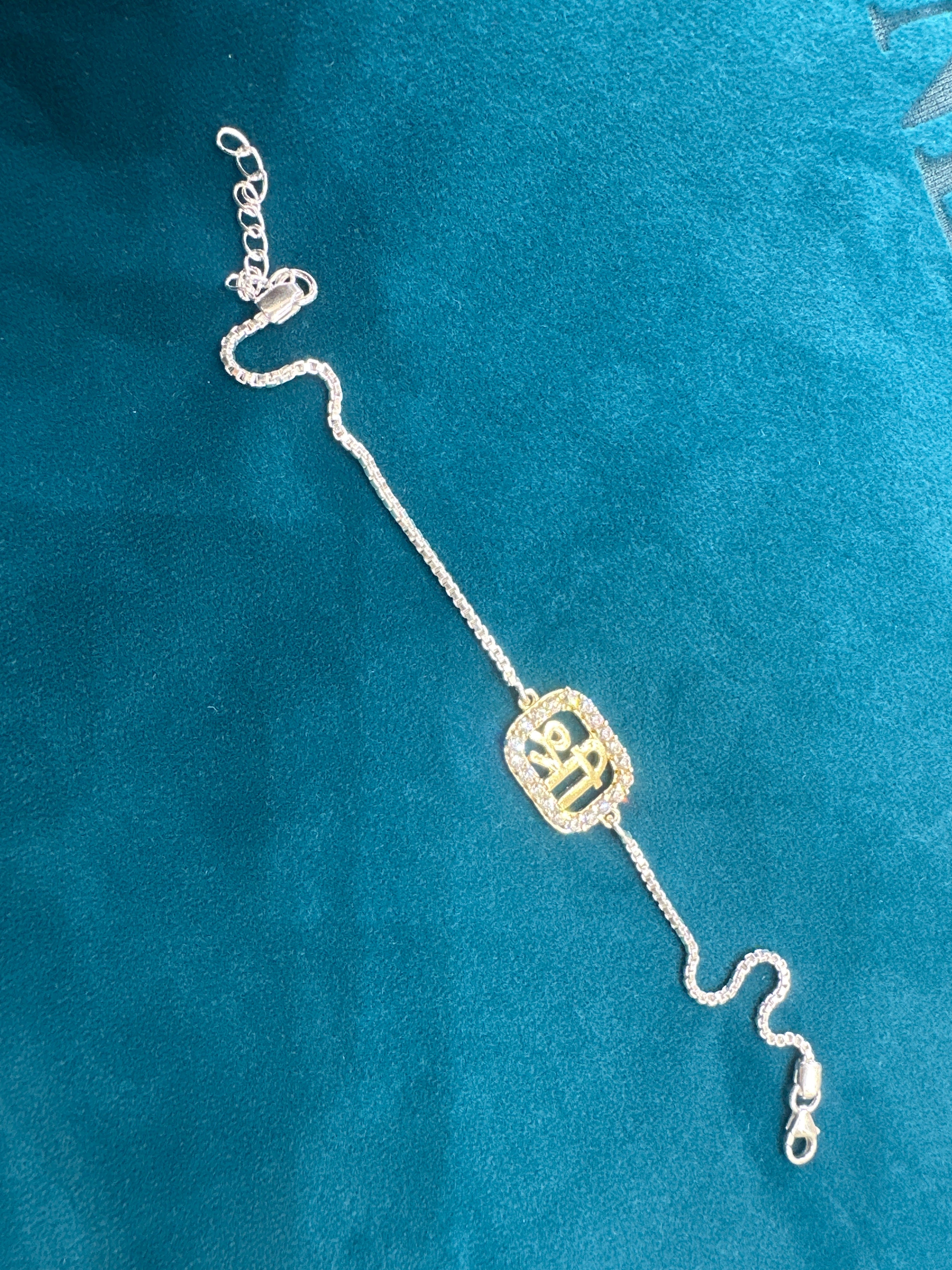 Silver Fancy Rakhi