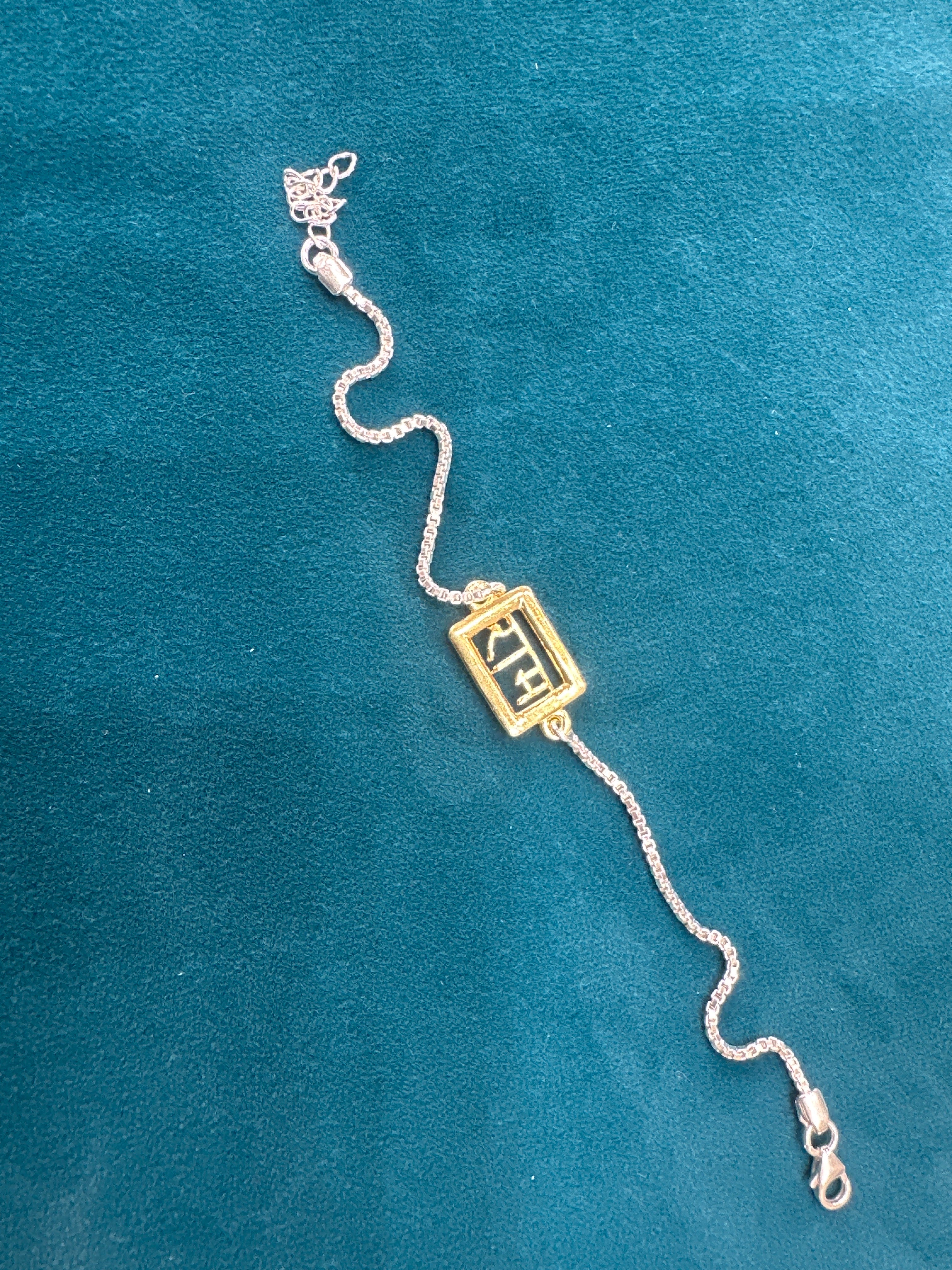 Silver Fancy Rakhi