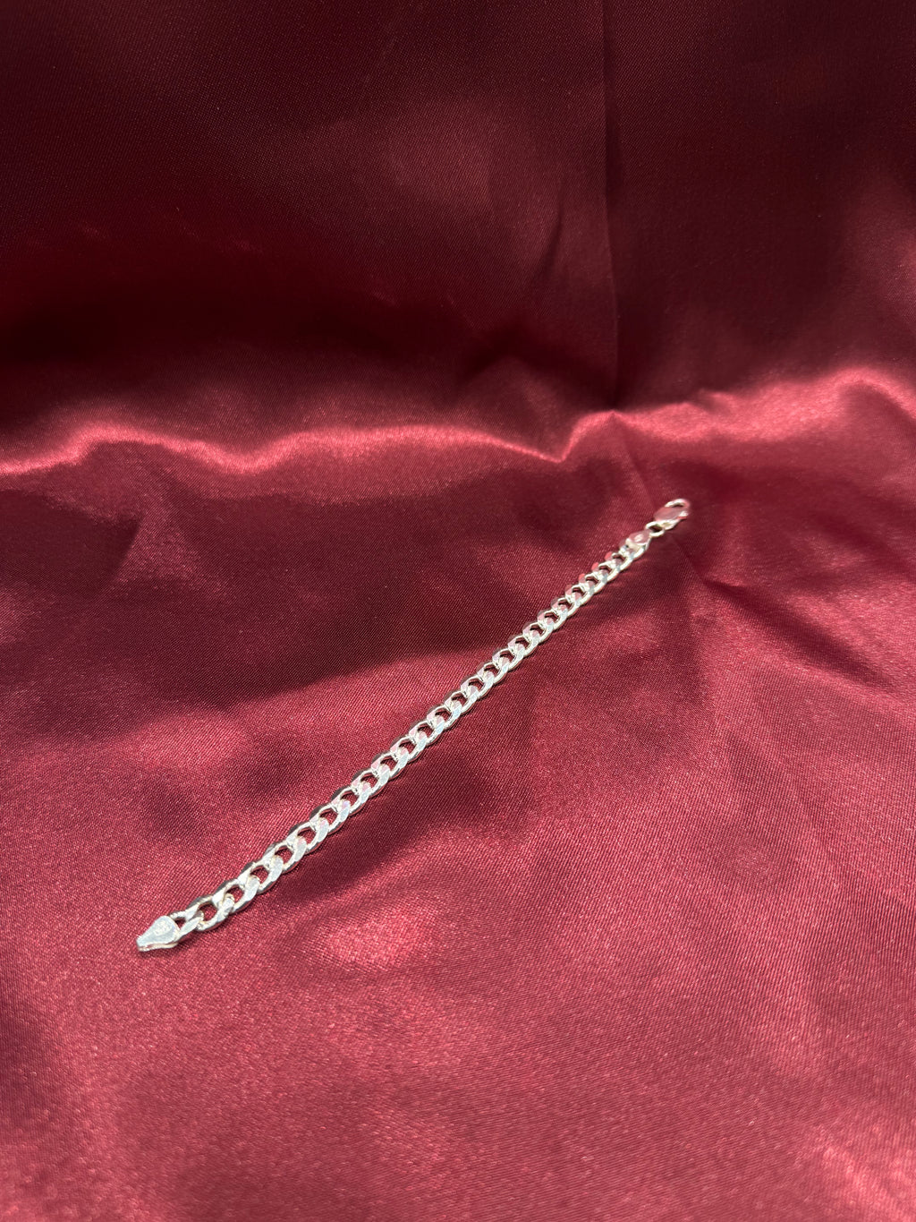 Men’s Cuban link 925 silver bracelet (6mm)