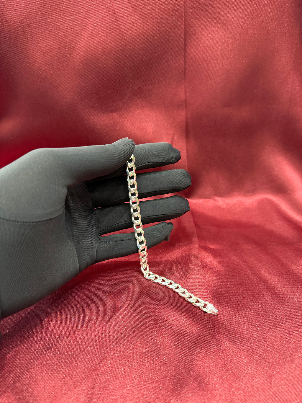 Men’s Cuban link 925 silver bracelet (6mm)