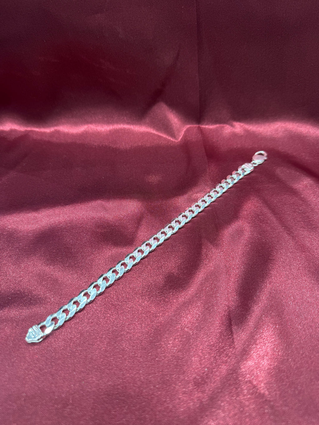 Men’s Cuban link 925 silver bracelet (9mm)