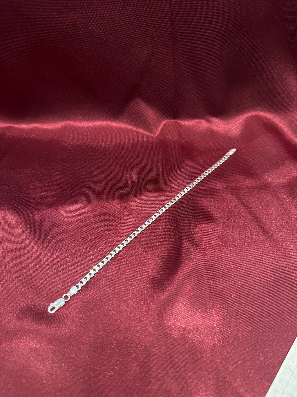 Men’s Cuban link 925 silver bracelet (5mm)