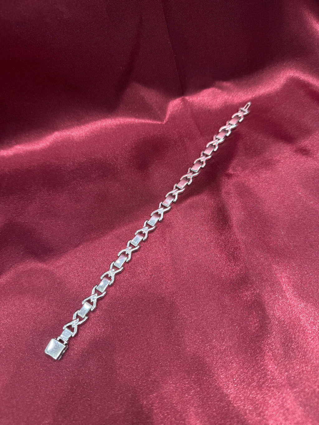 Men’s silver designer bracelet (8mm)